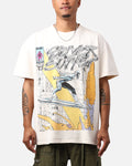 Marvel Silver Surfer Heavyweight T-Shirt Off White