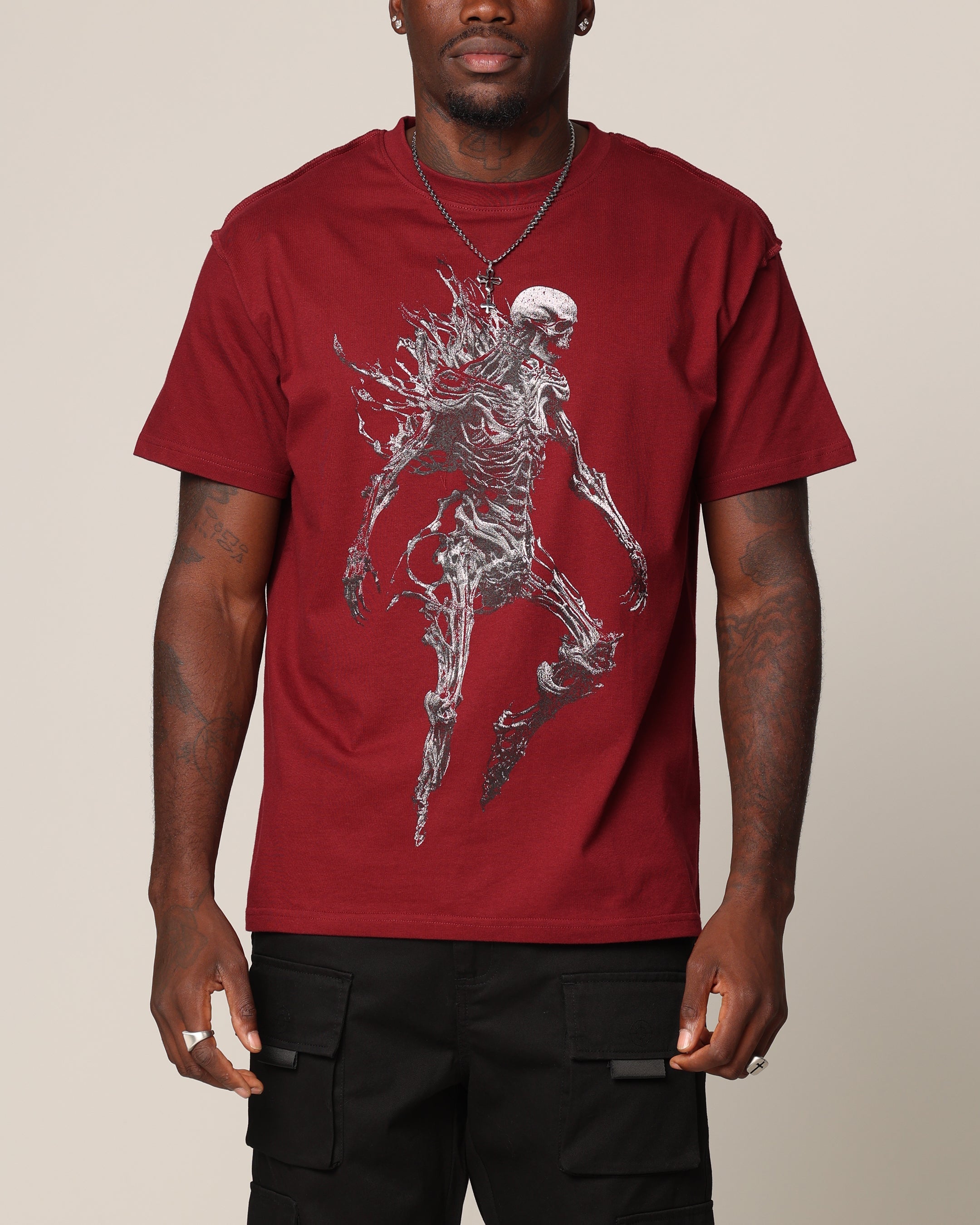 Saint Morta Wraith Cut T-Shirt Lava