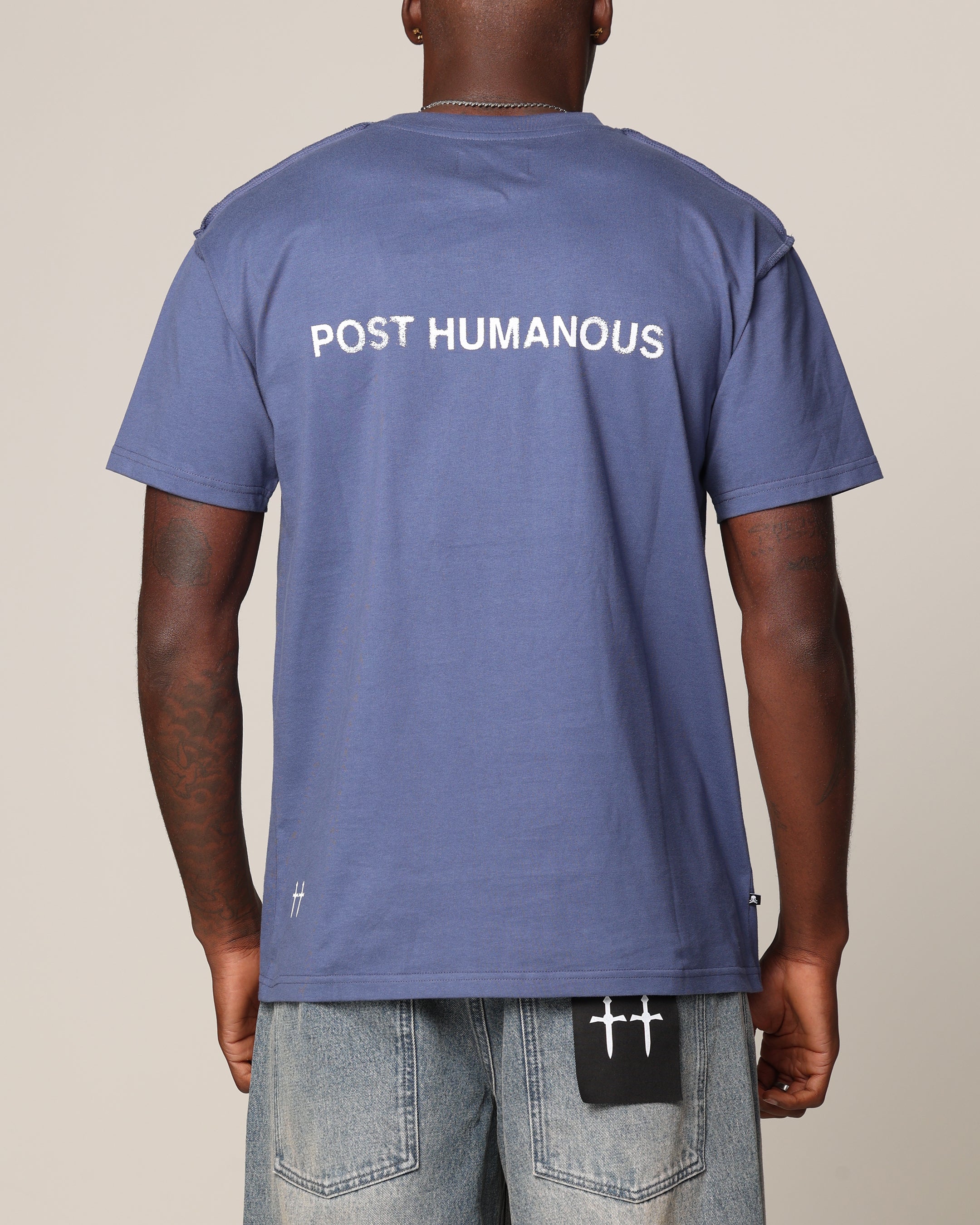 Saint Morta Wraith Cut T-Shirt Petrol Blue