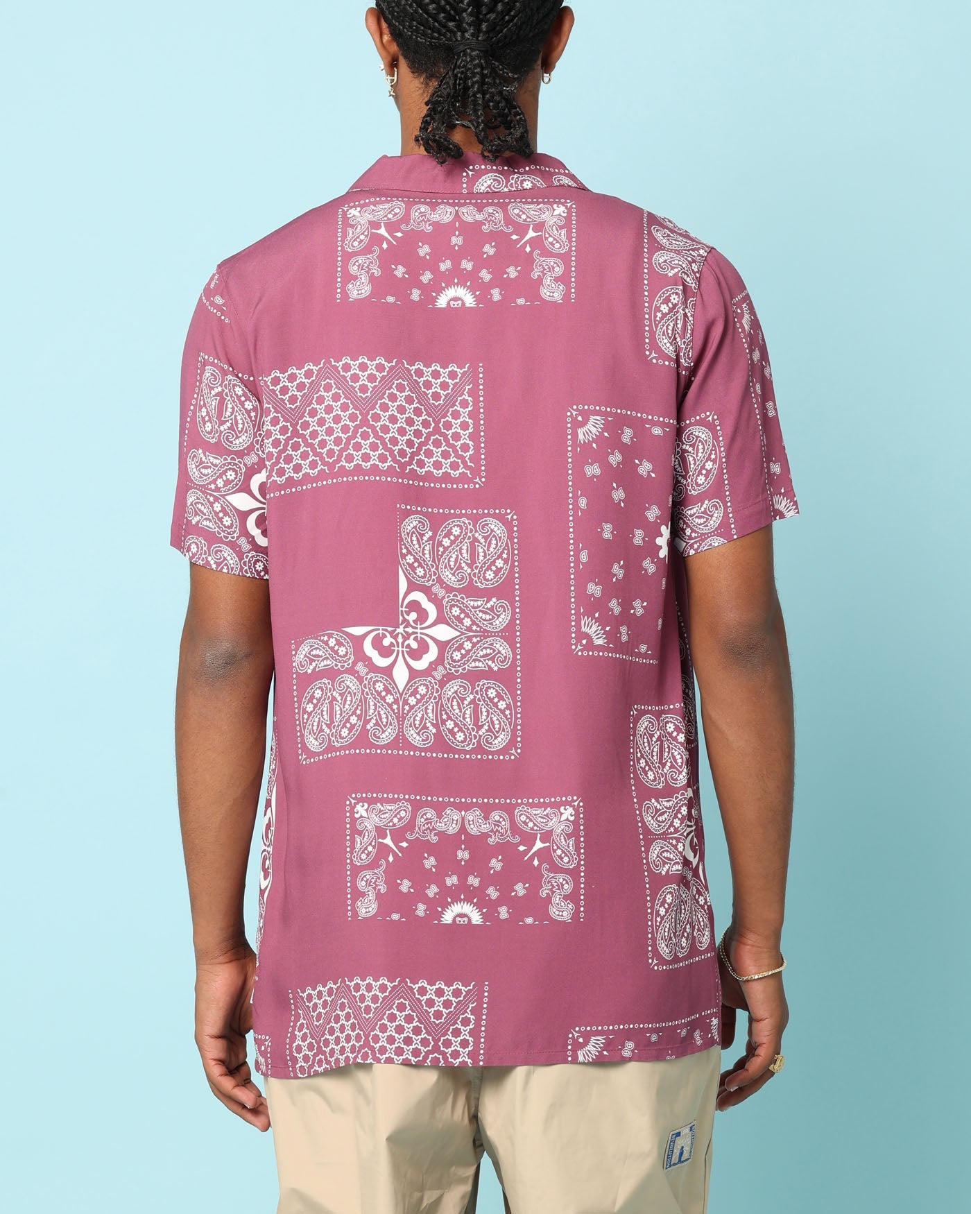 Carré Fragment Button Up Shirt Port