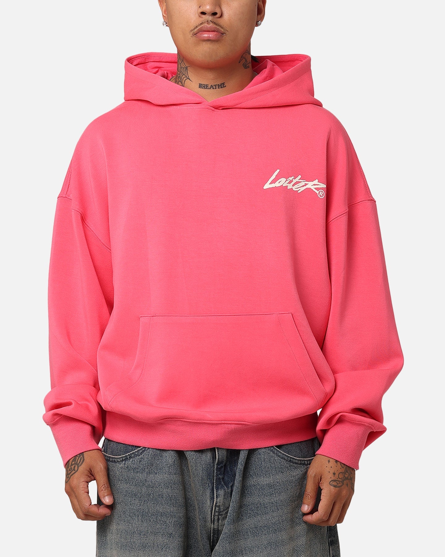 Loiter Chroma Premium Hoodie Pink