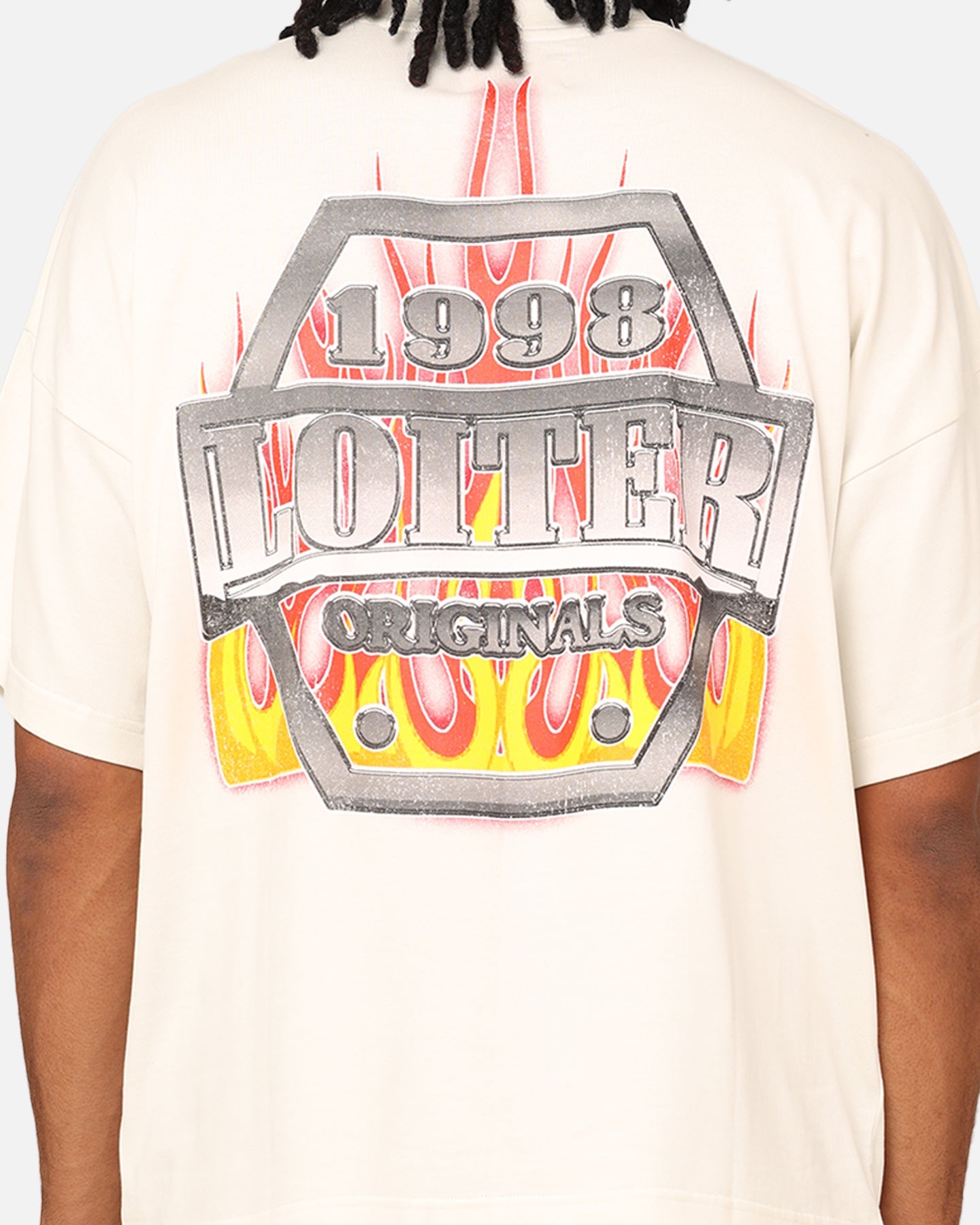 Loiter Motor Box T-Shirt Stone