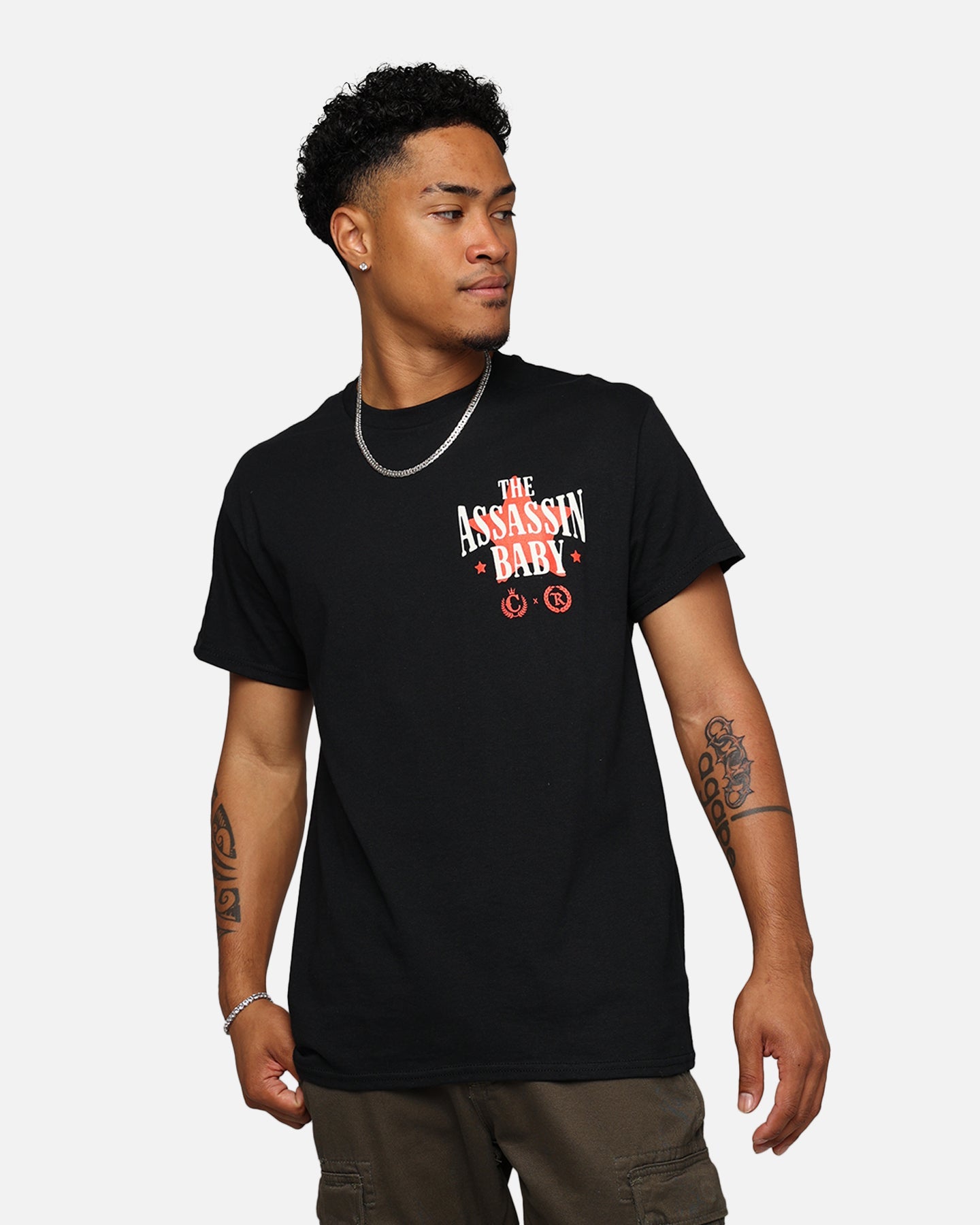 Represent X Culture Kings Brandon"The Assassin Baby" Moreno T-Shirt Black
