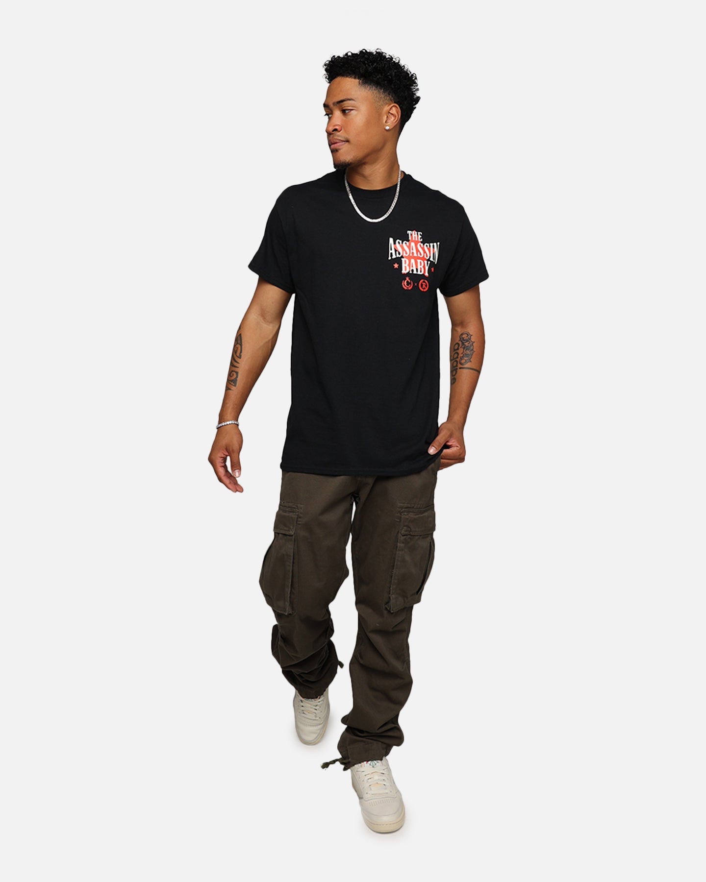 Represent X Culture Kings Brandon"The Assassin Baby" Moreno T-Shirt Black