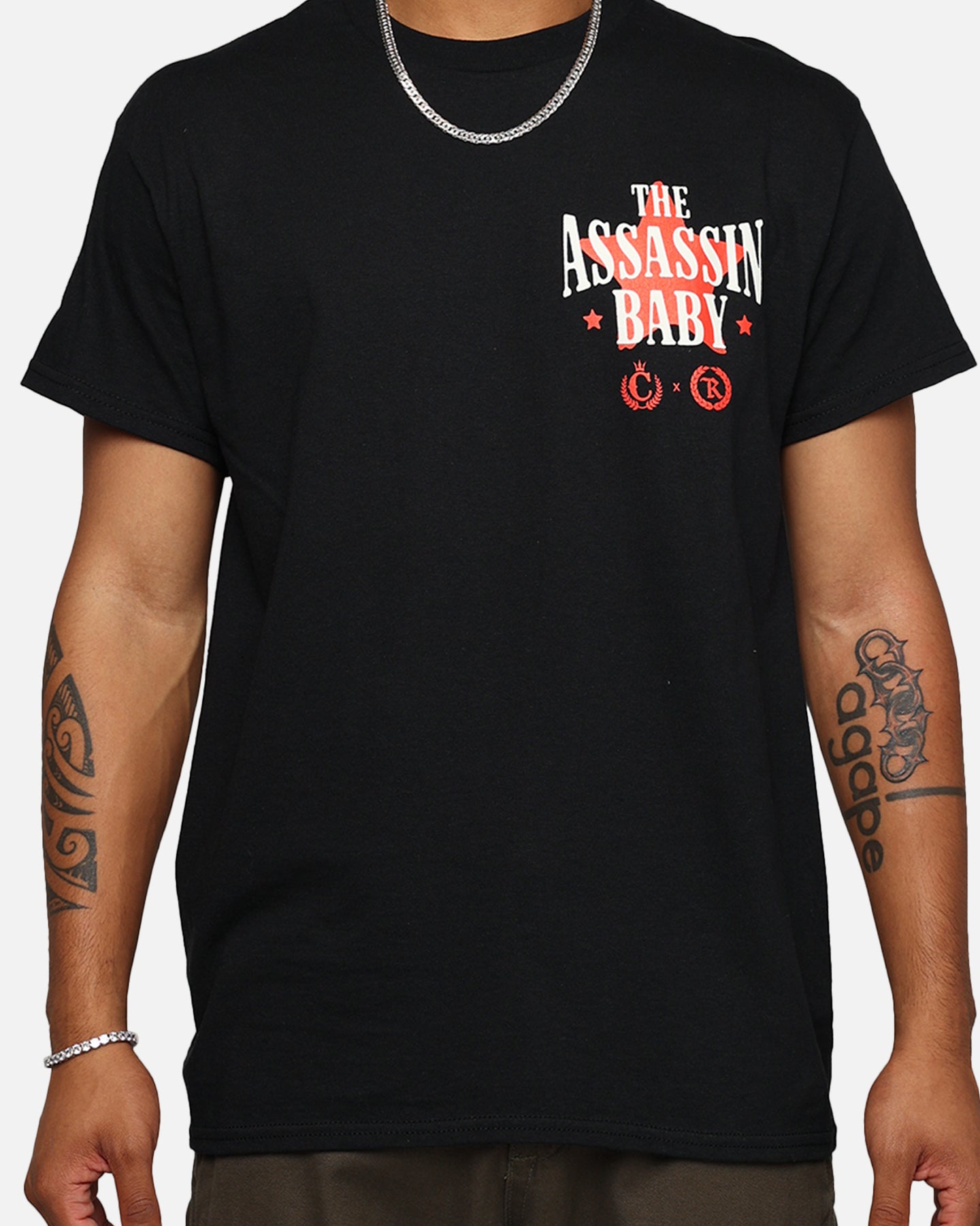 Represent X Culture Kings Brandon"The Assassin Baby" Moreno T-Shirt Black