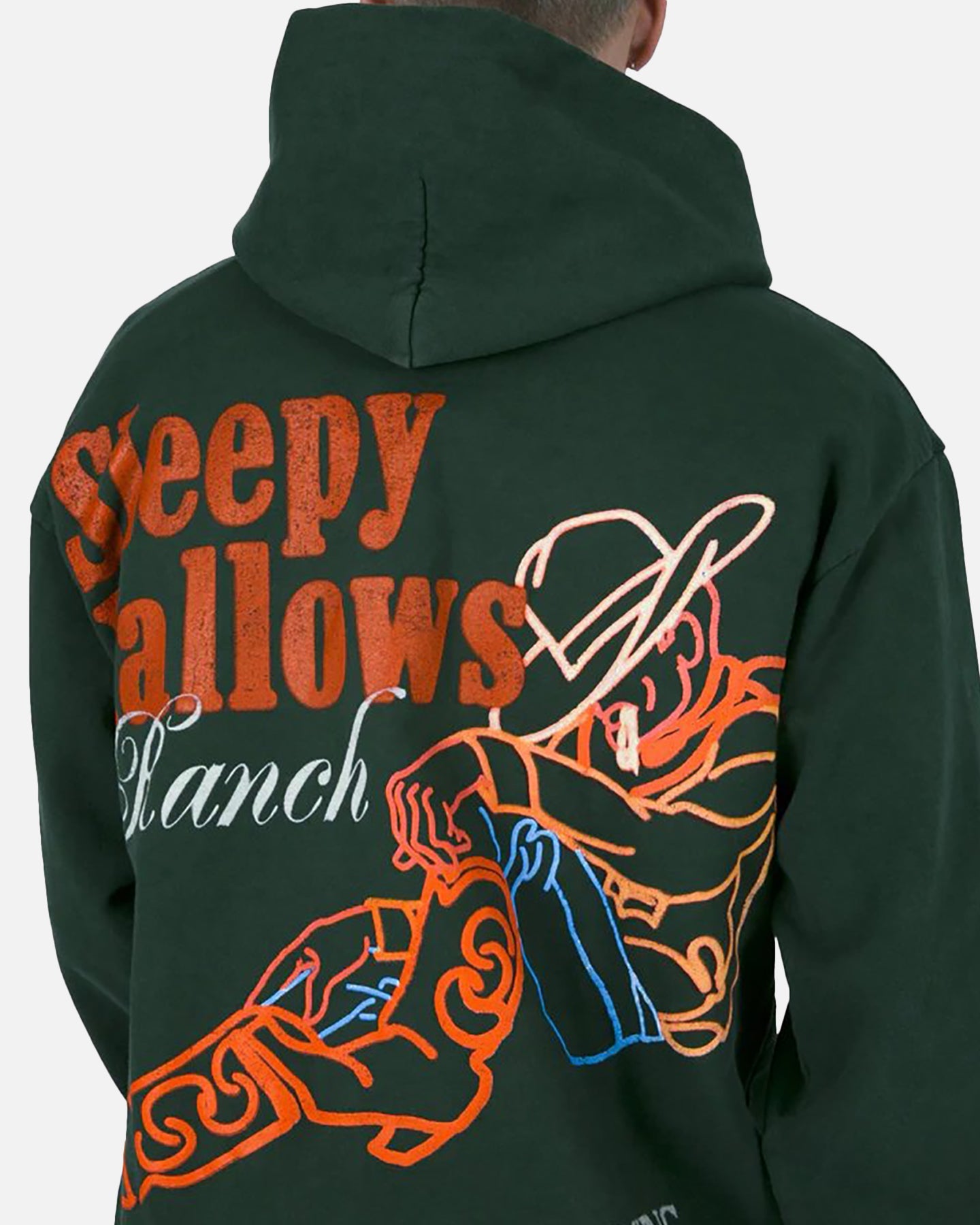 MNML Neon Cowboy Hoodie Ivy