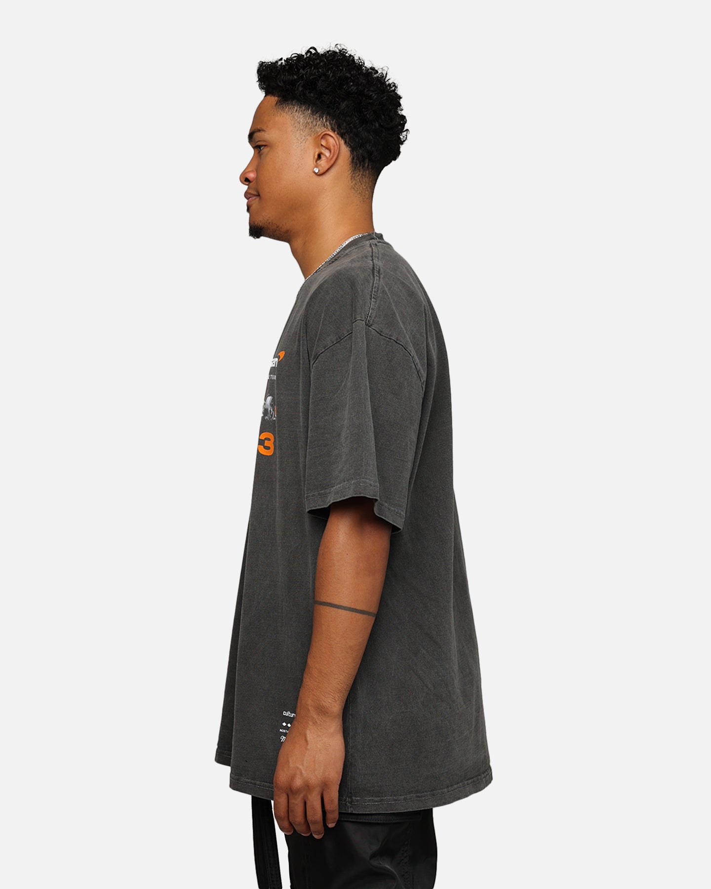 Mitchell & Ness X McLaren X Culture Kings Las Vegas Collection Vintage Poster T-Shirt Black Wash