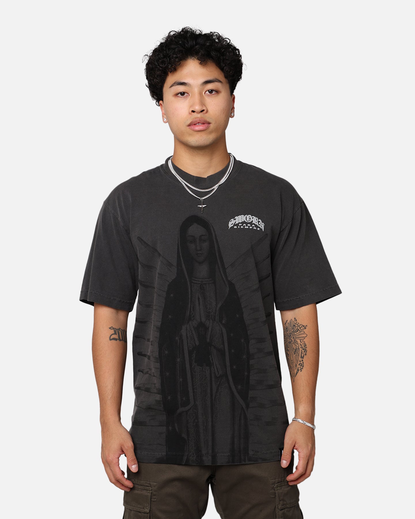 Sworn To Us Reina T-Shirt Washed Black