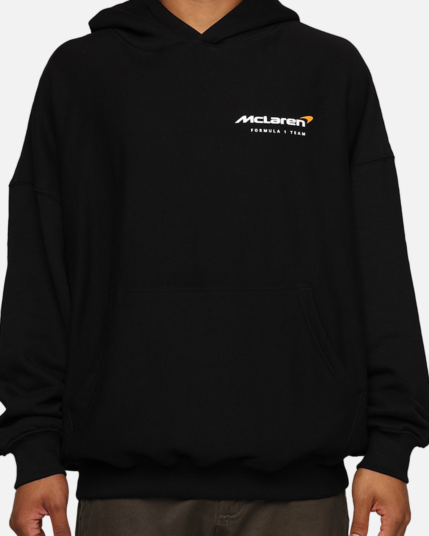 Mitchell & Ness X McLaren X Culture Kings Las Vegas Collection Lando Norris Vintage Hoodie Black