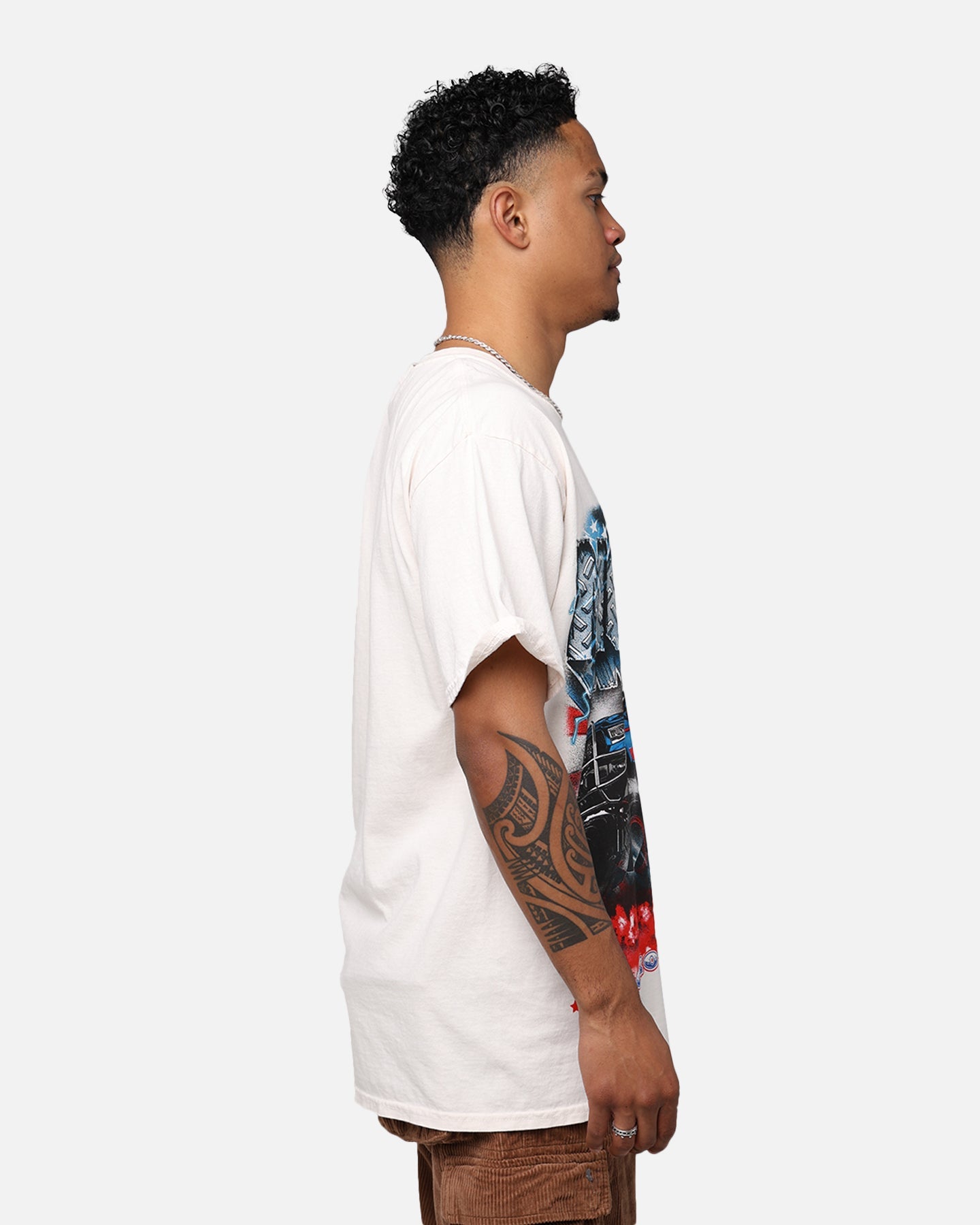 Goat Crew Motors T-Shirt Off White