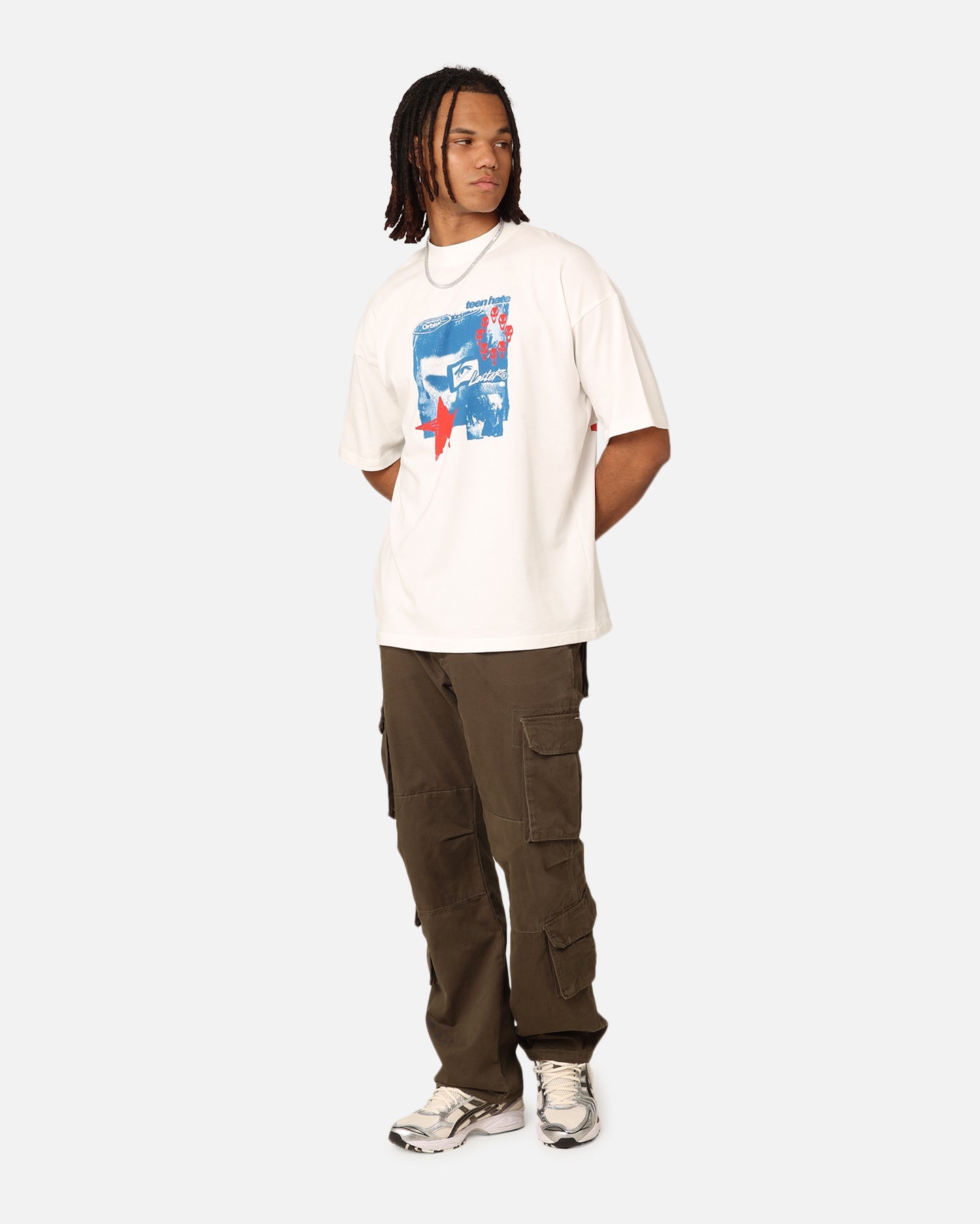 Loiter Orbital T-Shirt Off White