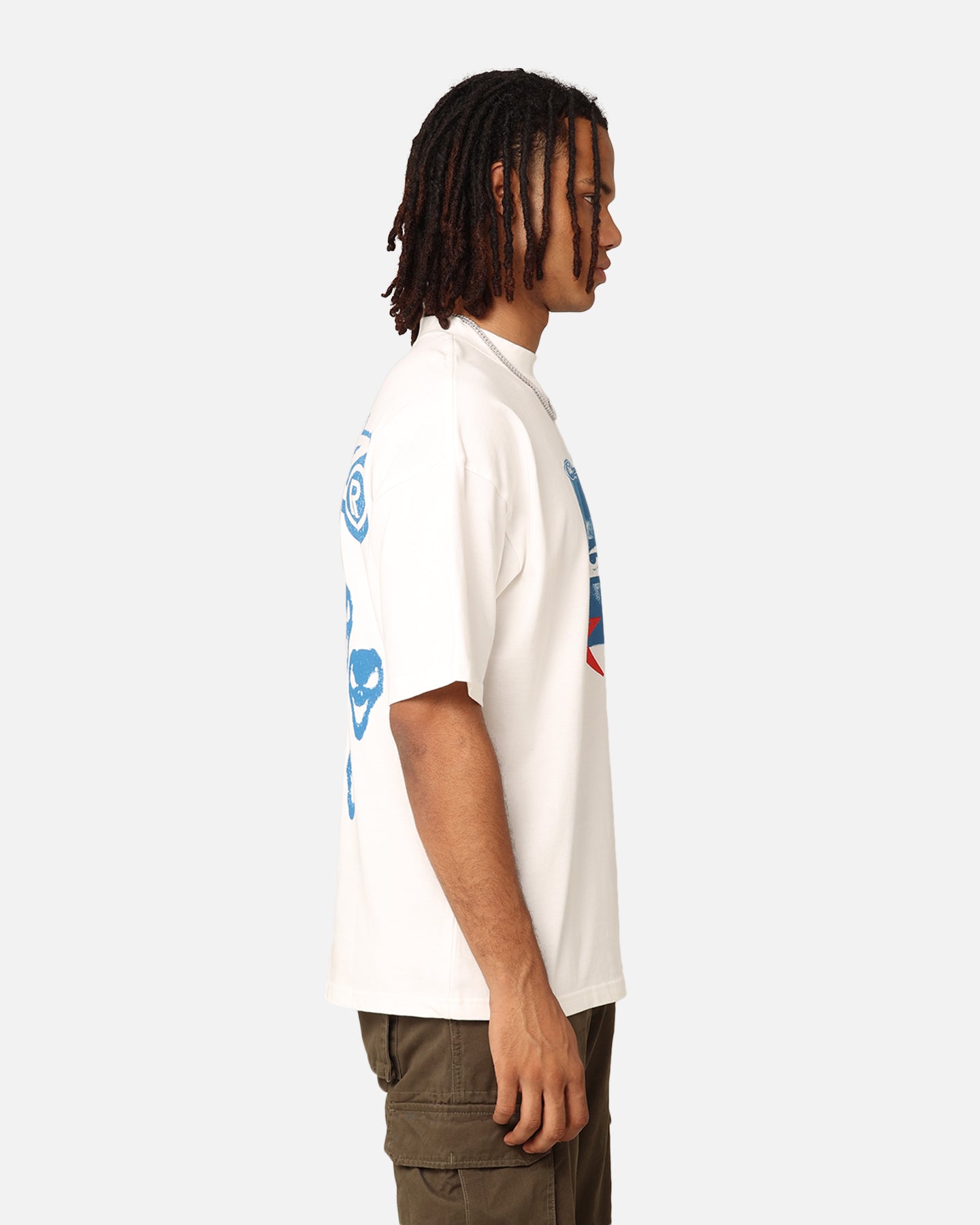 Loiter Orbital T-Shirt Off White