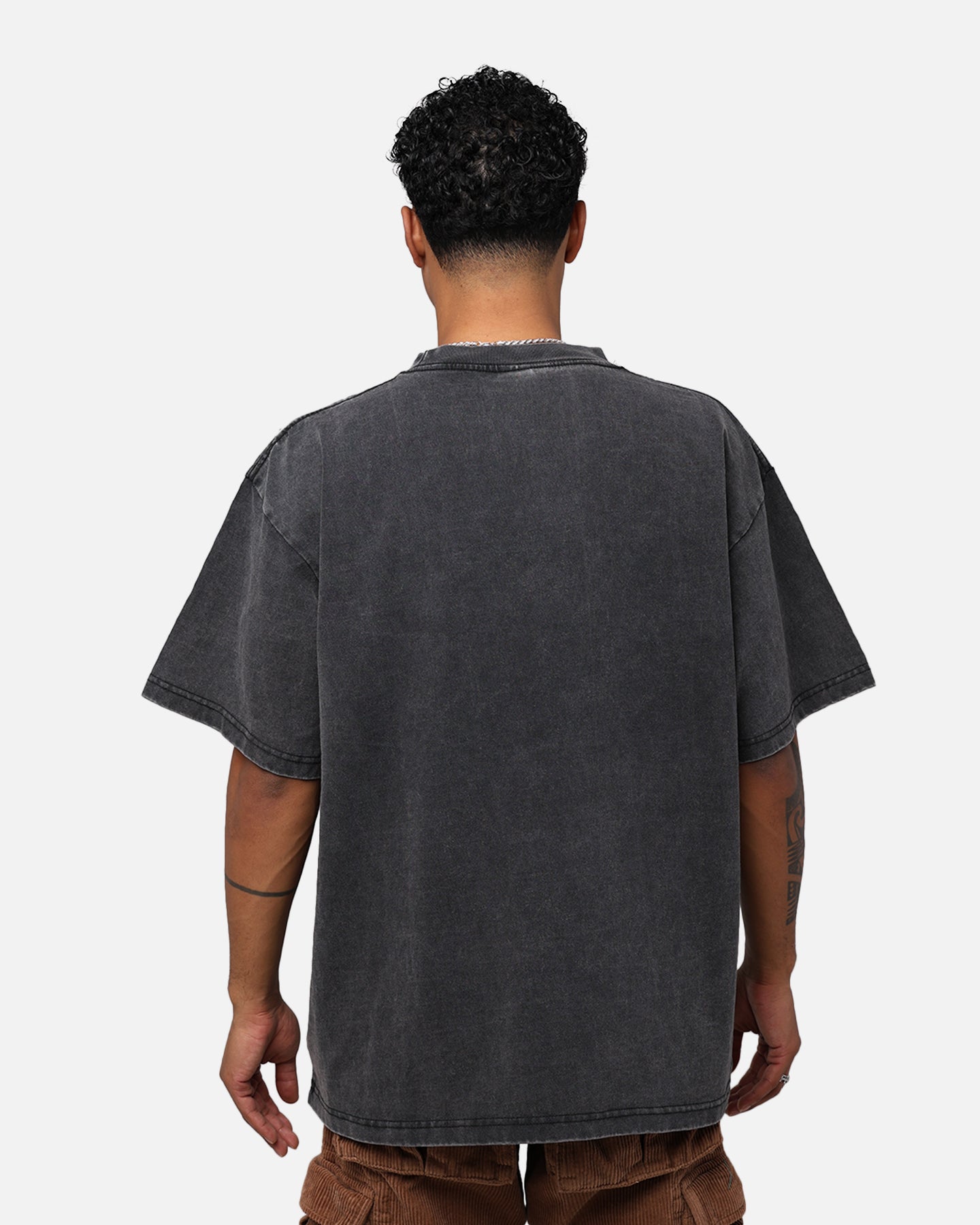 Culture Kings Crown T-Shirt Washed Black