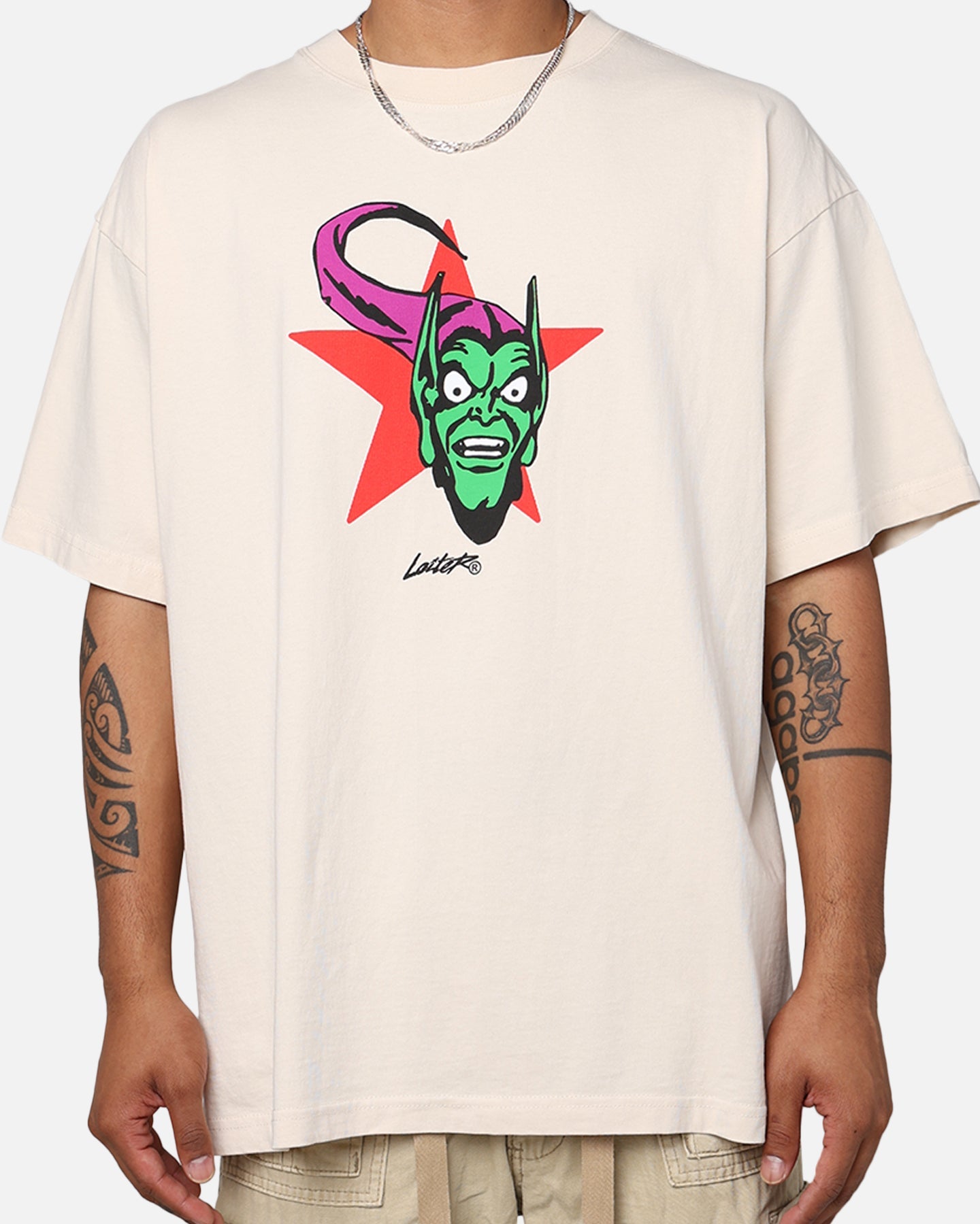 Marvel Spider-Man Green Goblin T-Shirt Off White