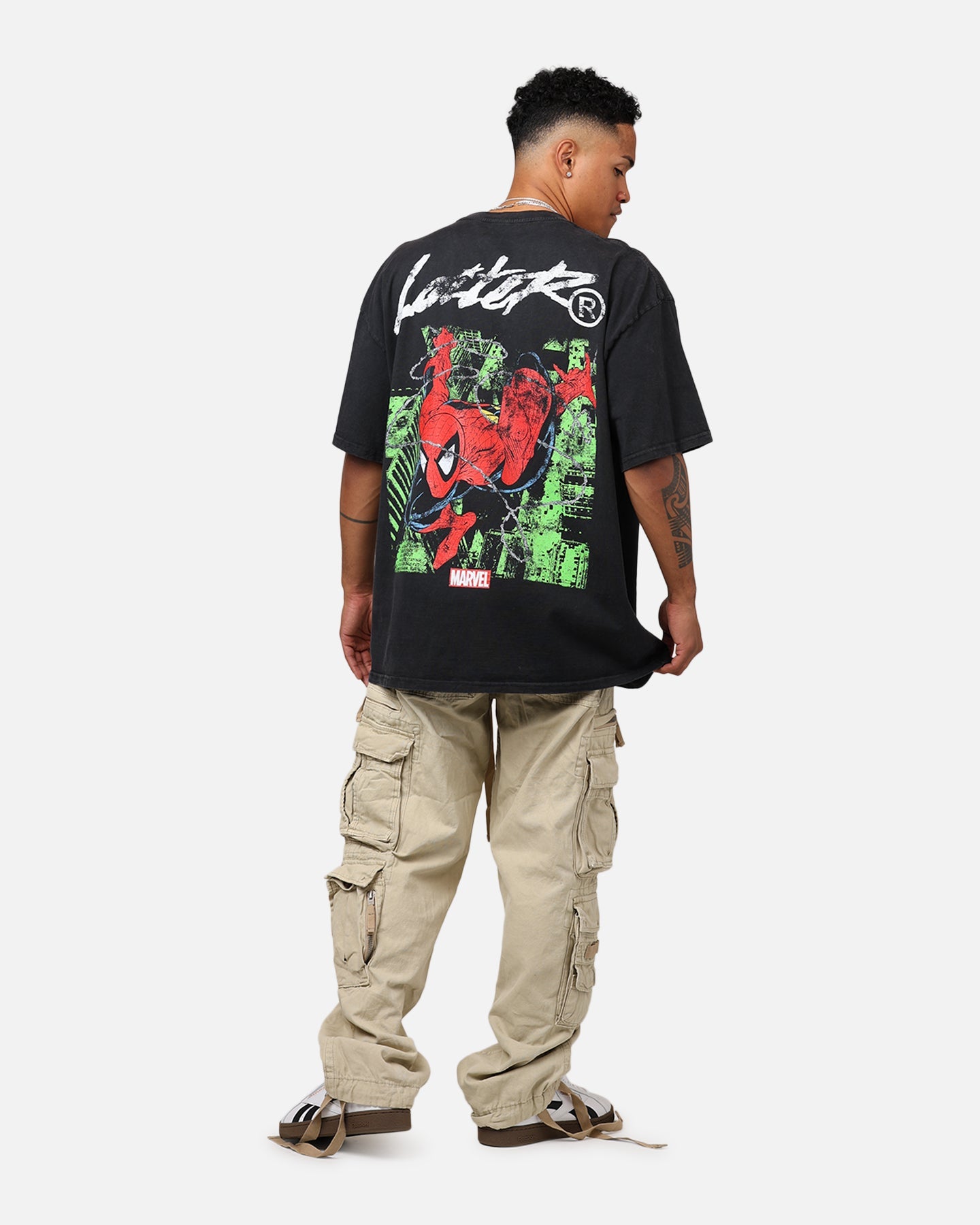 Marvel Spider-Man T-Shirt Charcoal