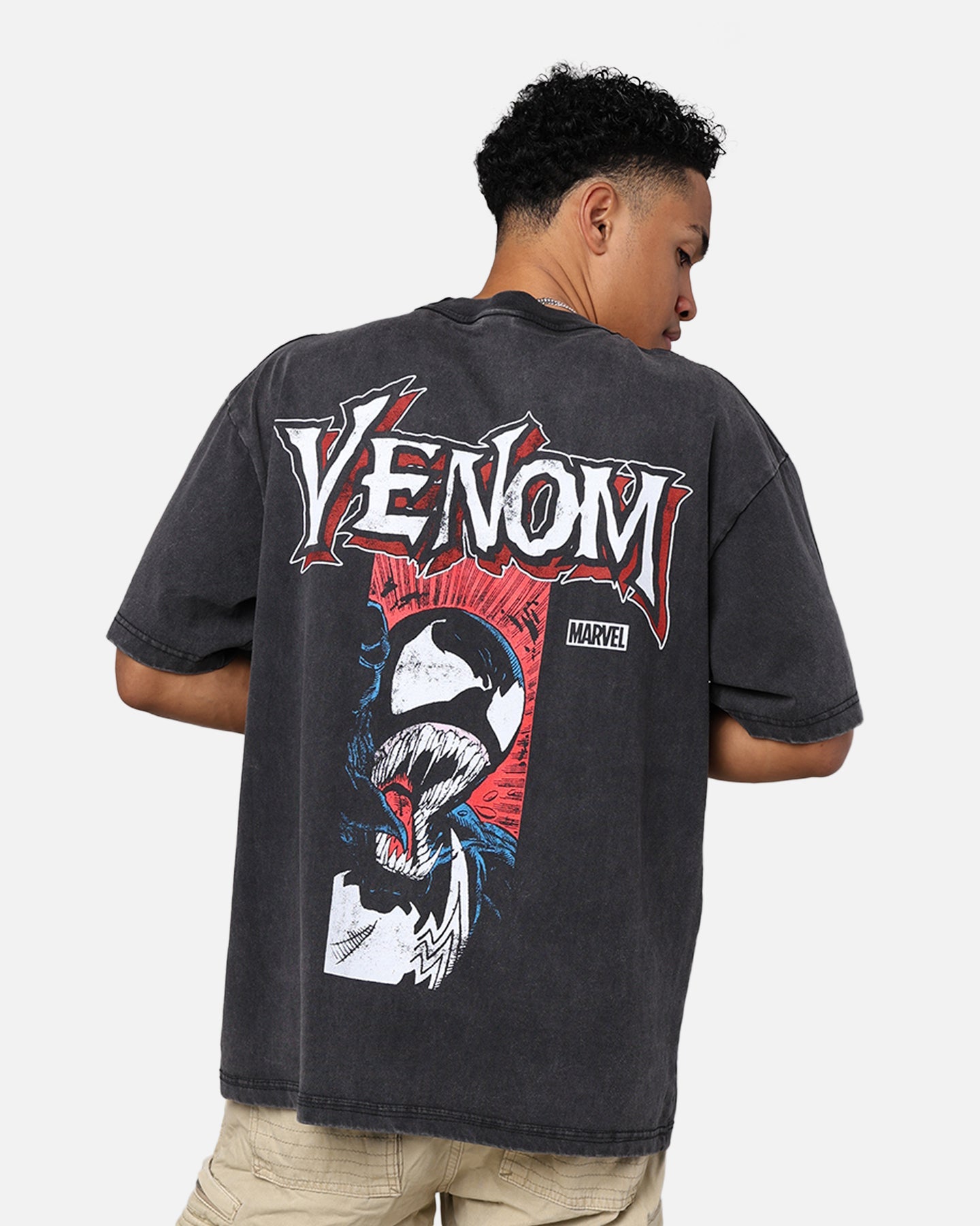 Marvel Spider-Man Venom T-Shirt Charcoal