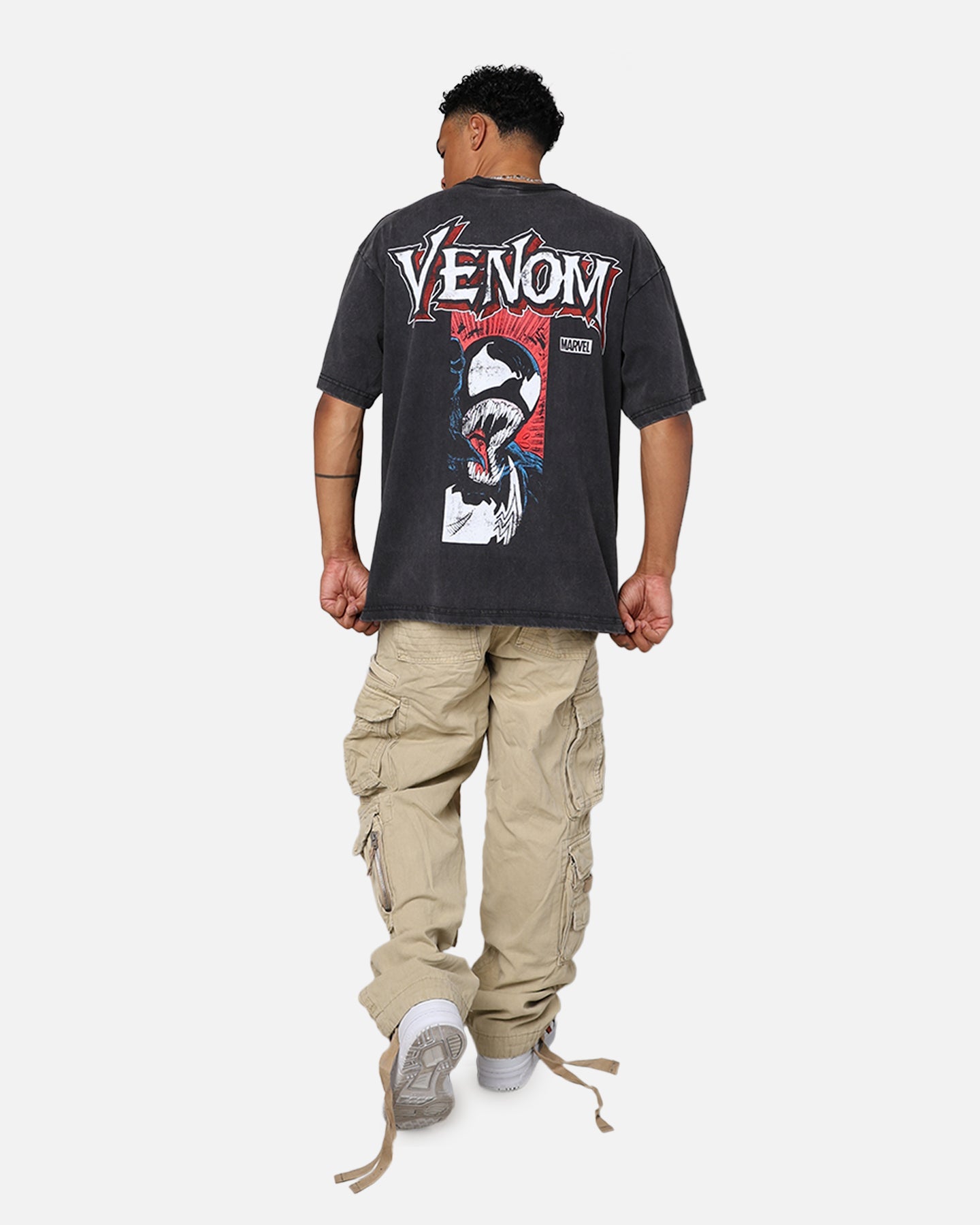Marvel Spider-Man Venom T-Shirt Charcoal