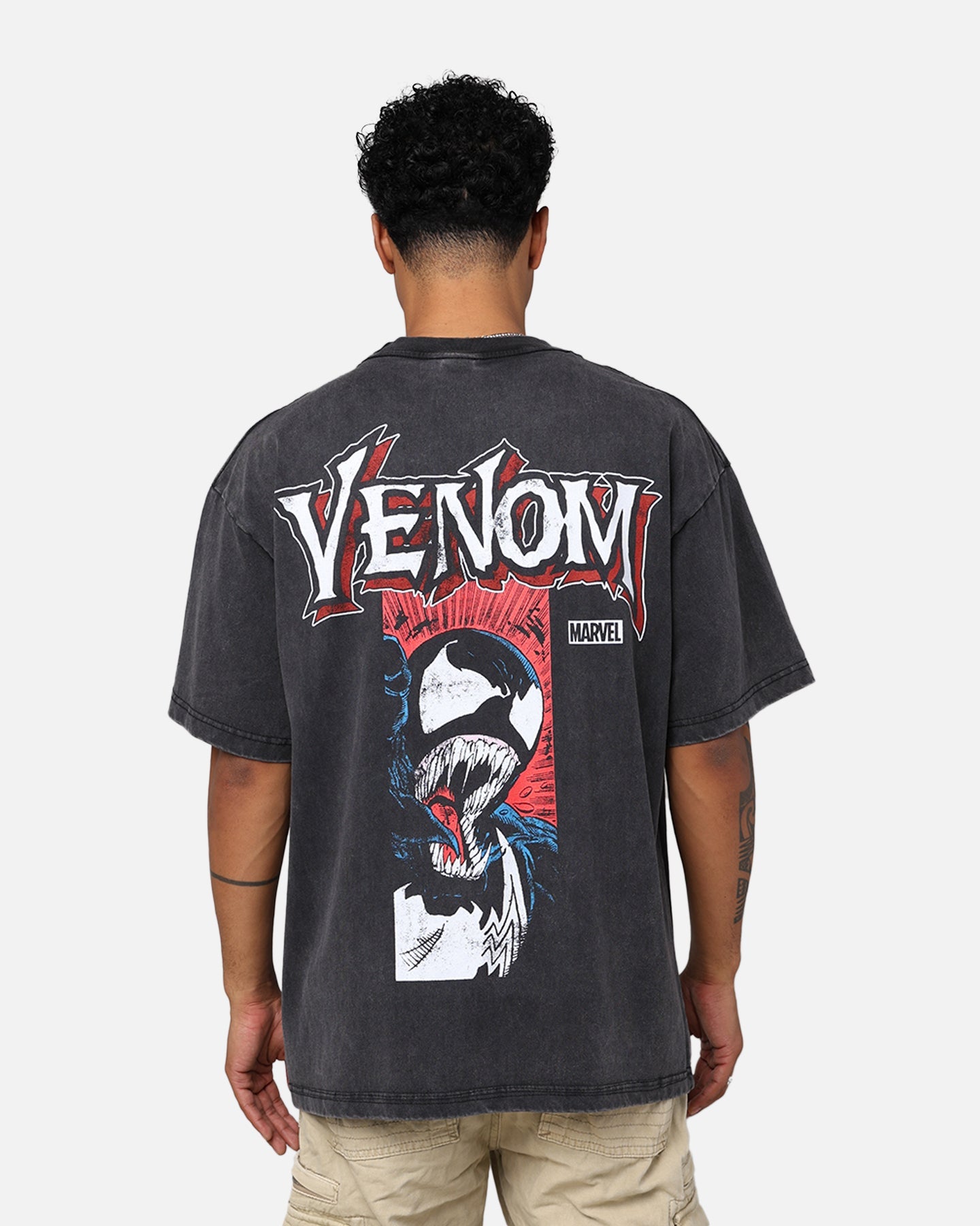 Marvel Spider-Man Venom T-Shirt Charcoal