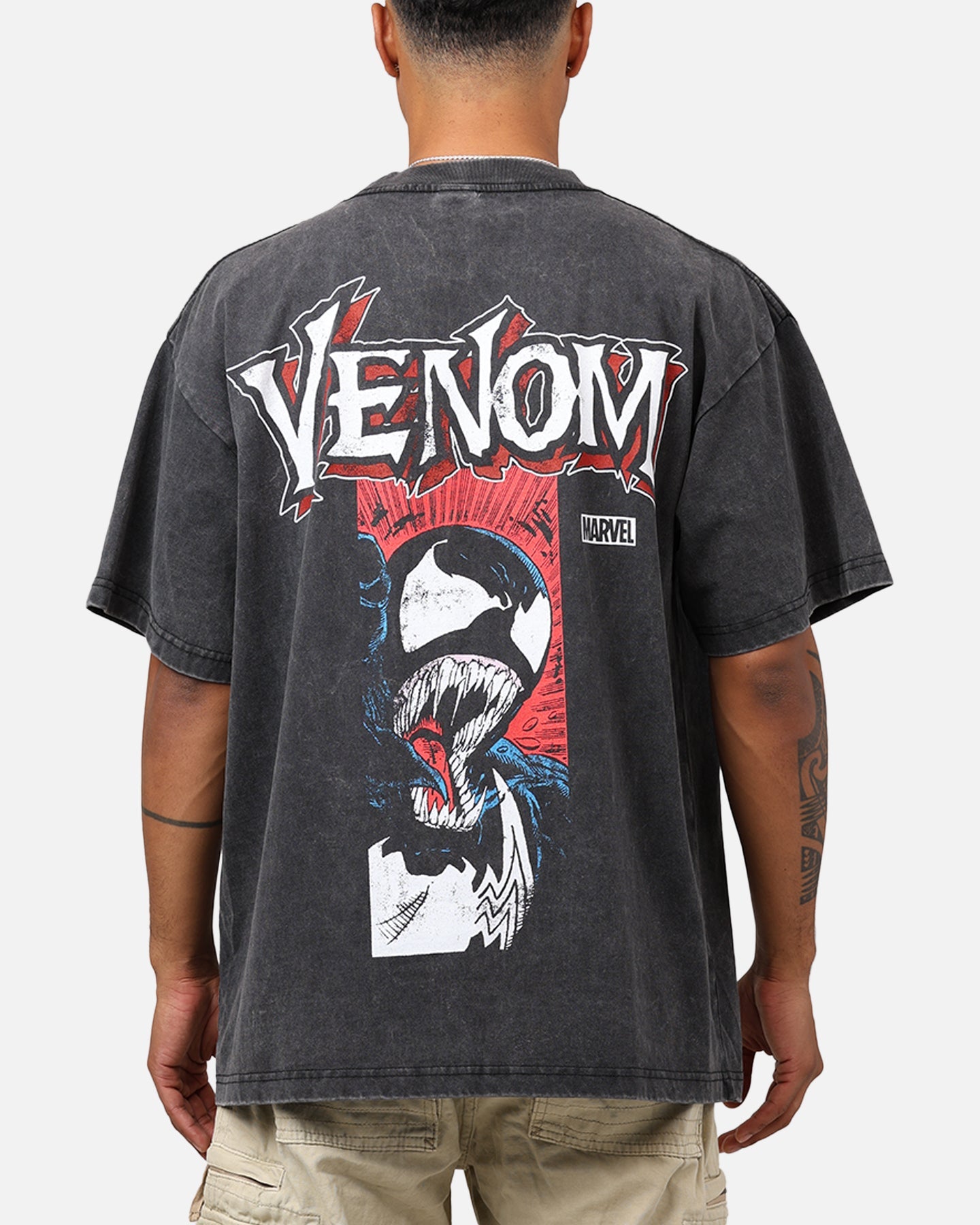 Marvel Spider-Man Venom T-Shirt Charcoal