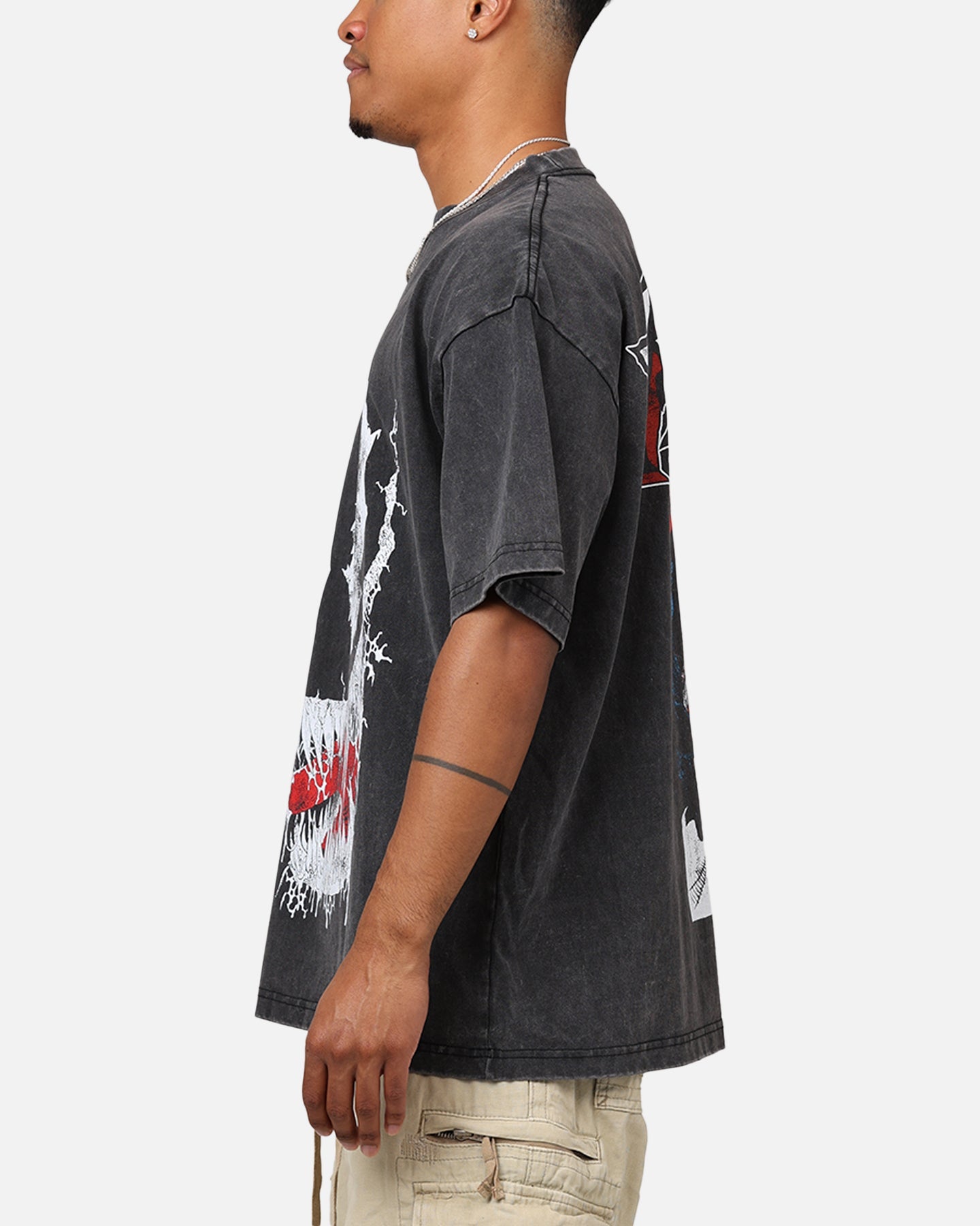 Marvel Spider-Man Venom T-Shirt Charcoal