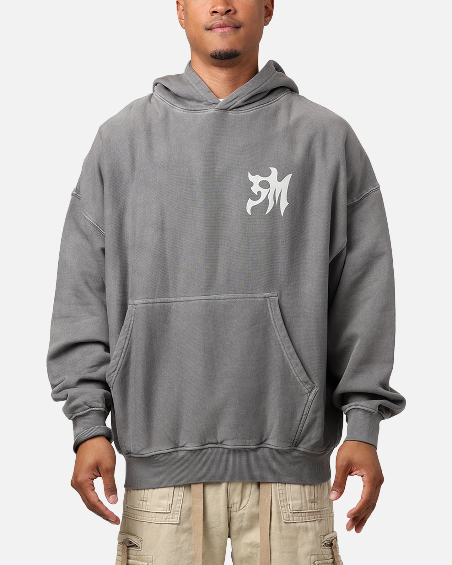 Saint Morta Tribe Premium Hoodie Washed Charcoal
