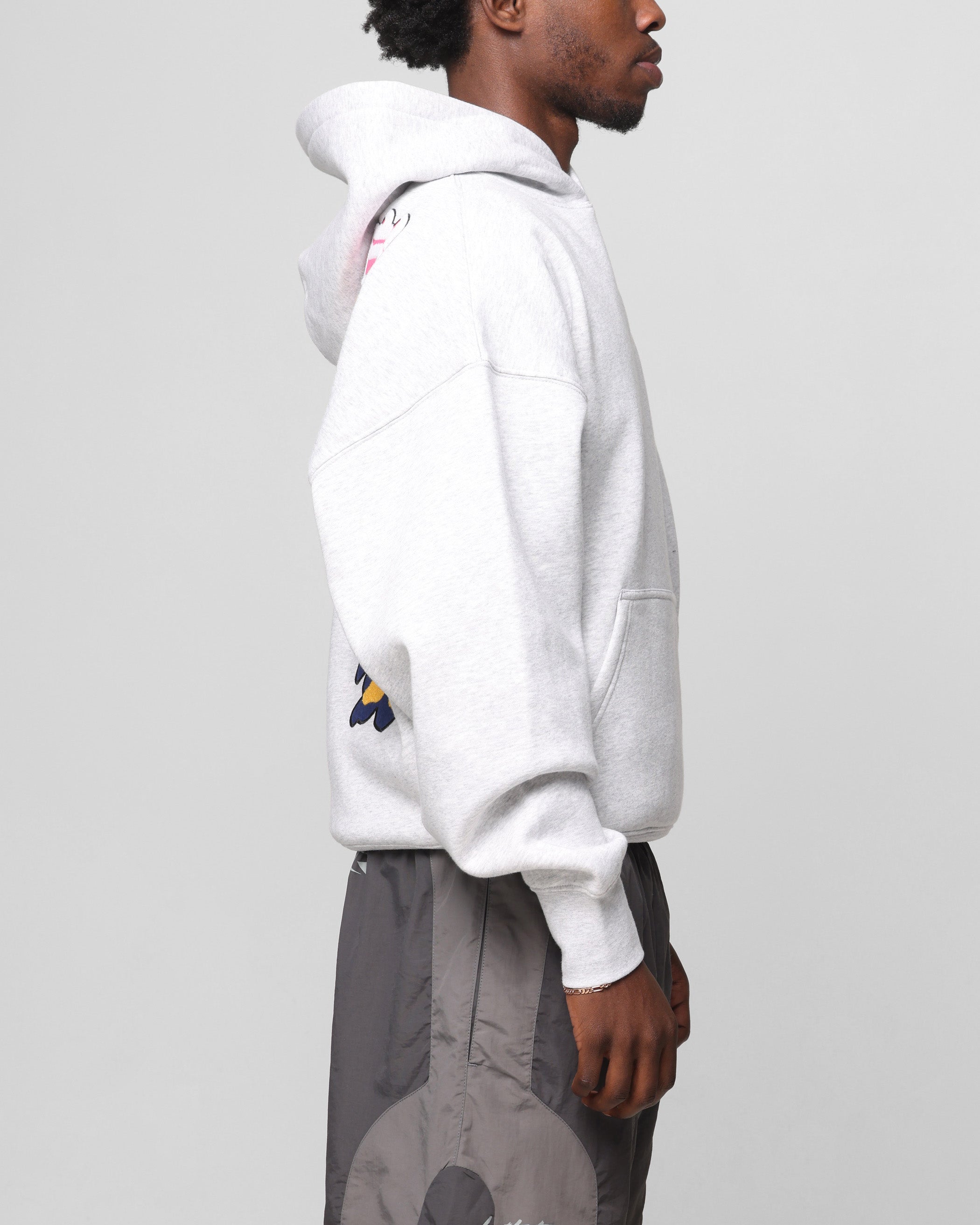 Loiter Chenille Premium Hoodie Grey Marle