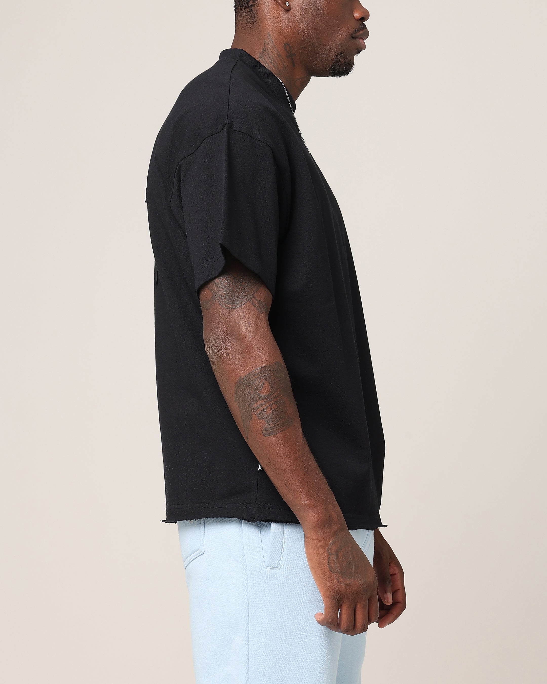 Saint Morta Dark Days Praetor T-Shirt Black/Black