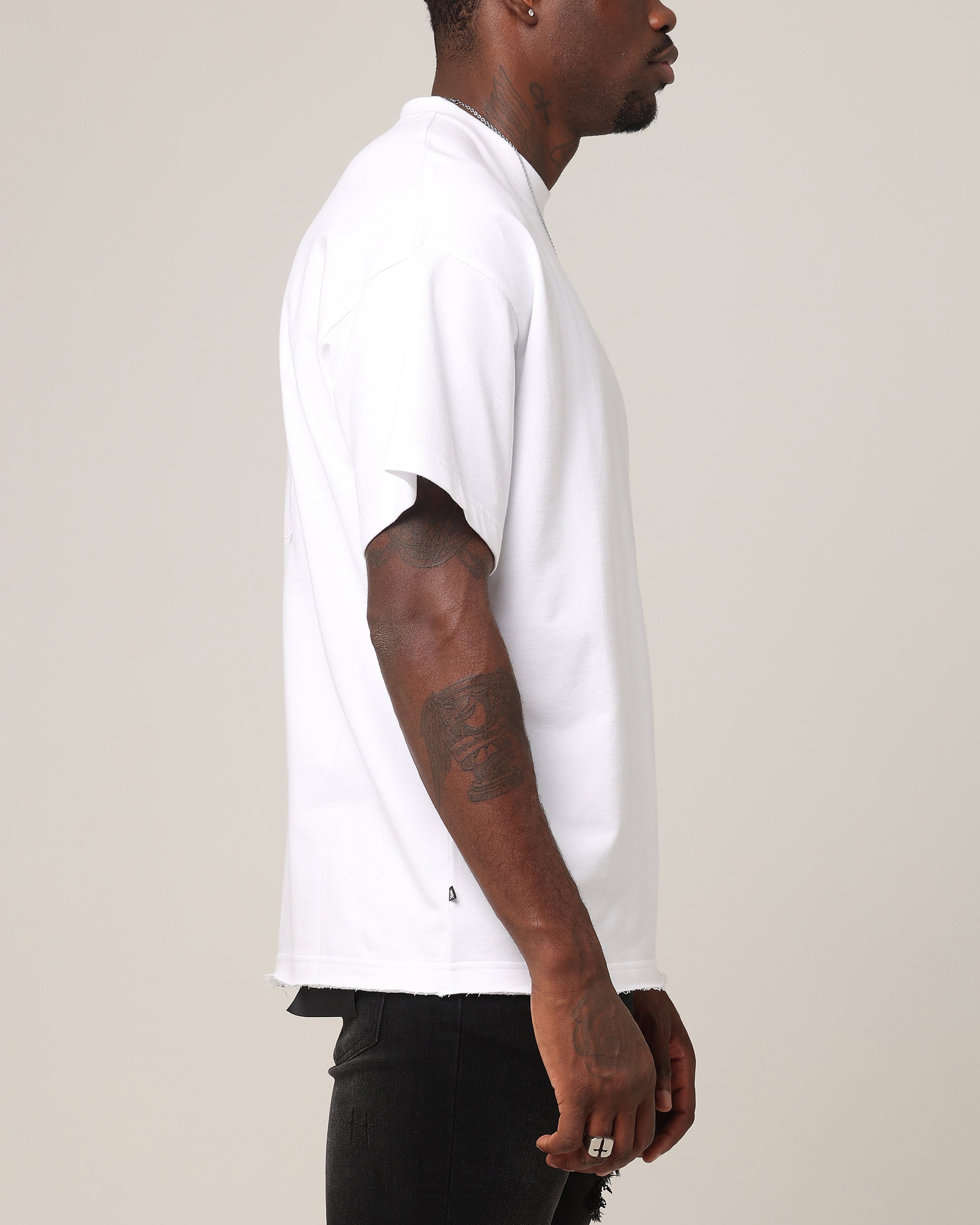 Saint Morta Dark Days Praetor T-Shirt White/White