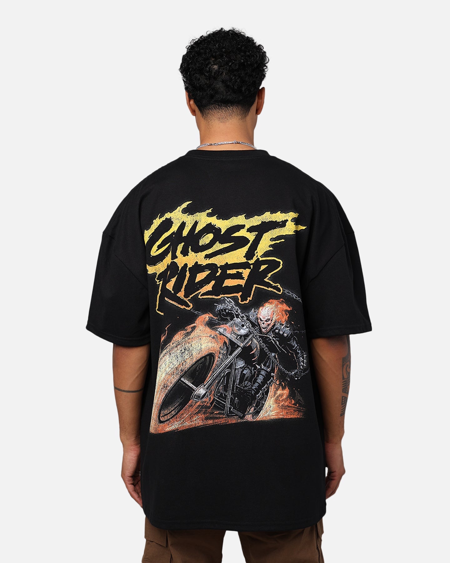 Marvel Ghost Rider Heavyweight T-Shirt Black