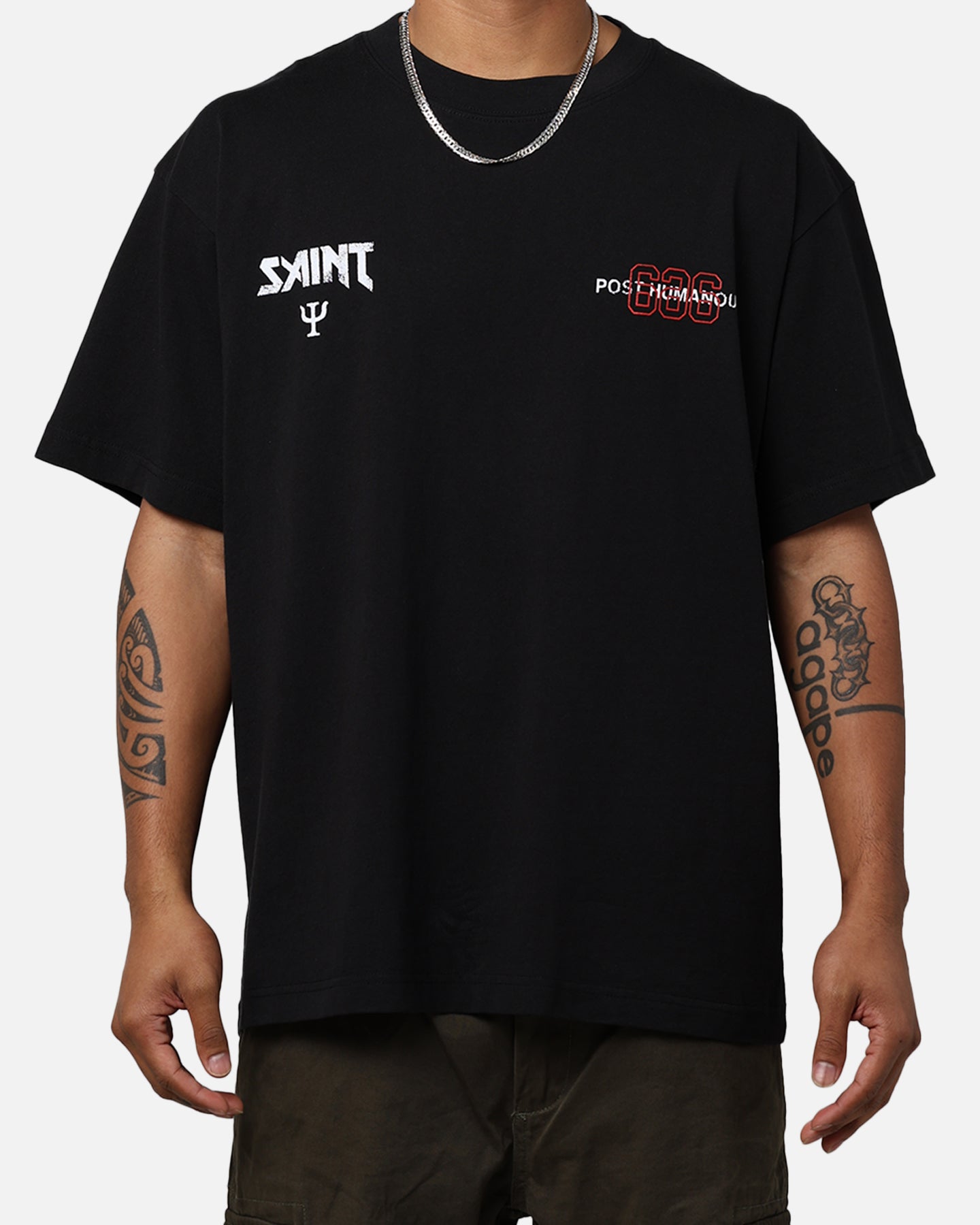 Saint Morta Death Wish Patrol T-Shirt Black