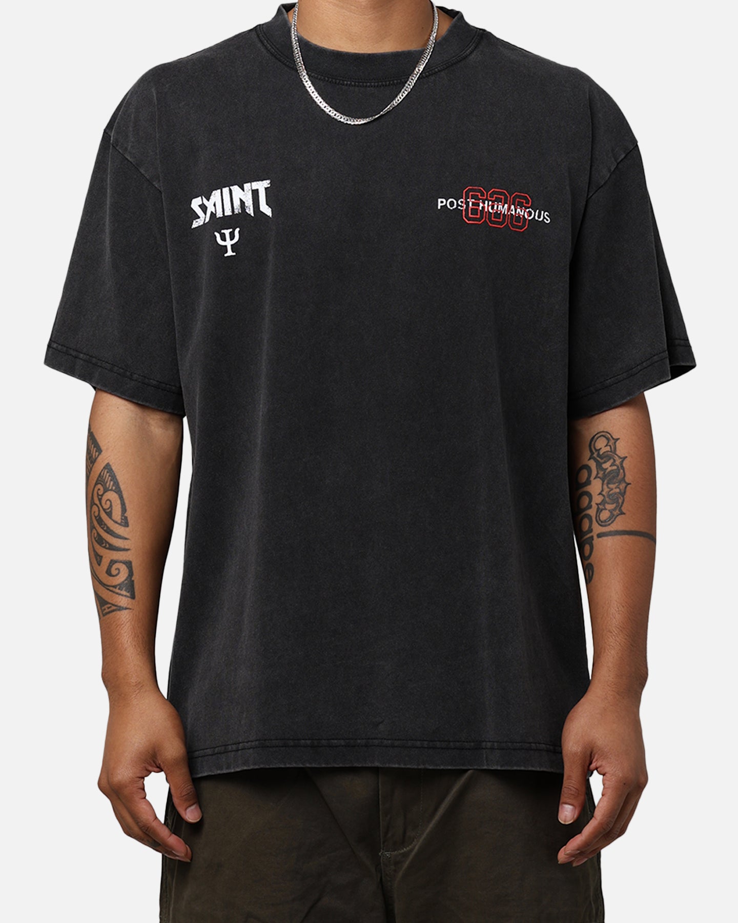 Saint Morta Death Wish Patrol T-Shirt Vintage Black