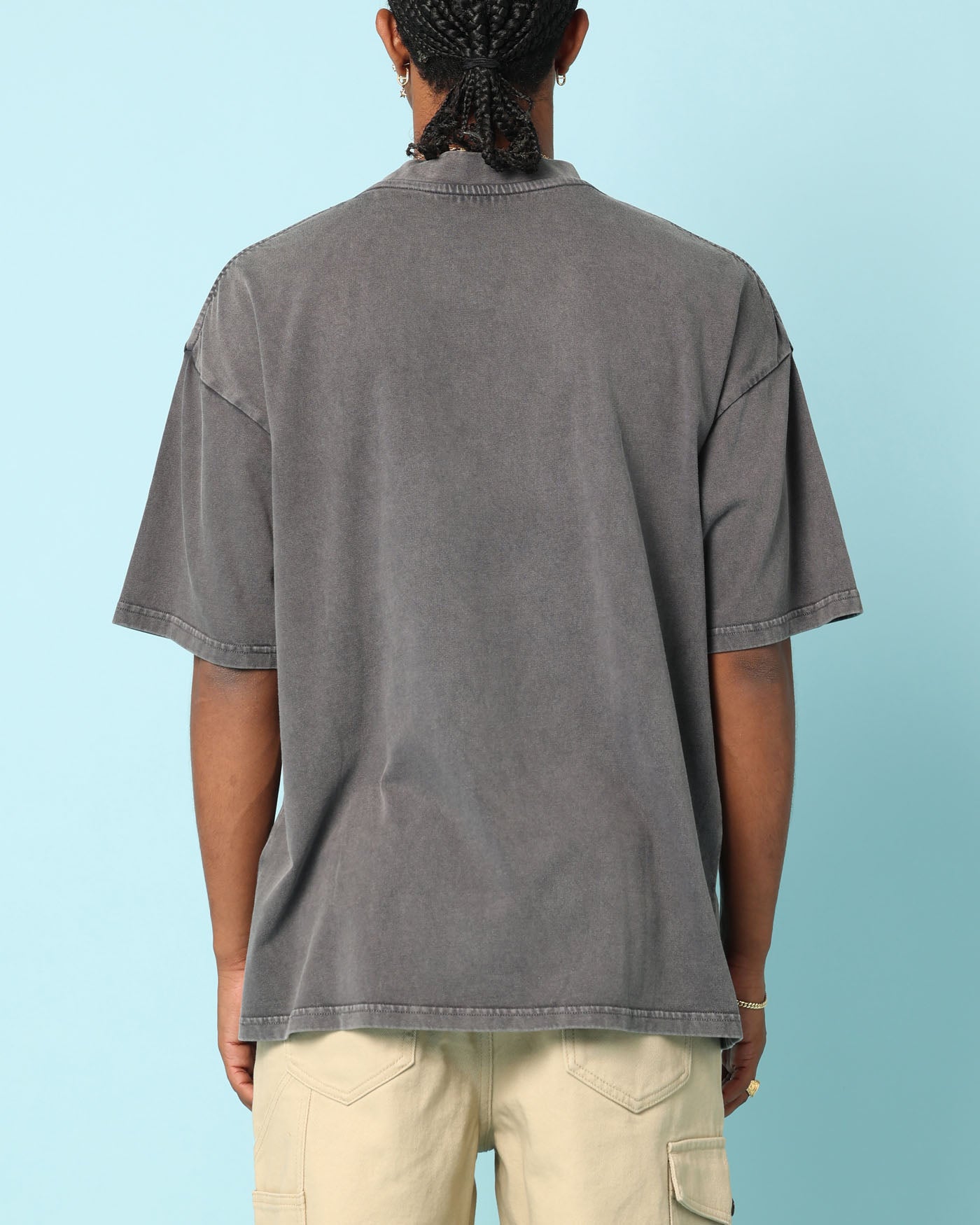 Carré Gorgeous Oversized T-Shirt Washed Charcoal