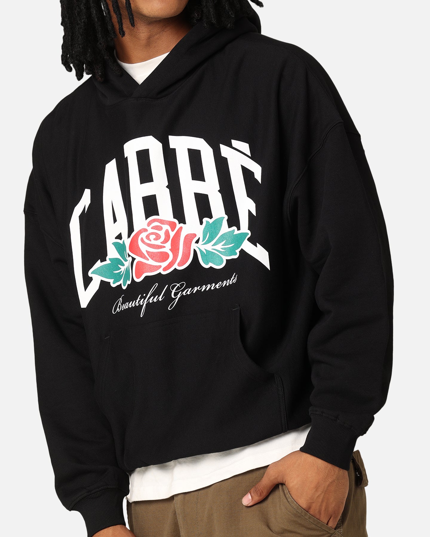 Carré Rosie Oversized Hoodie Black