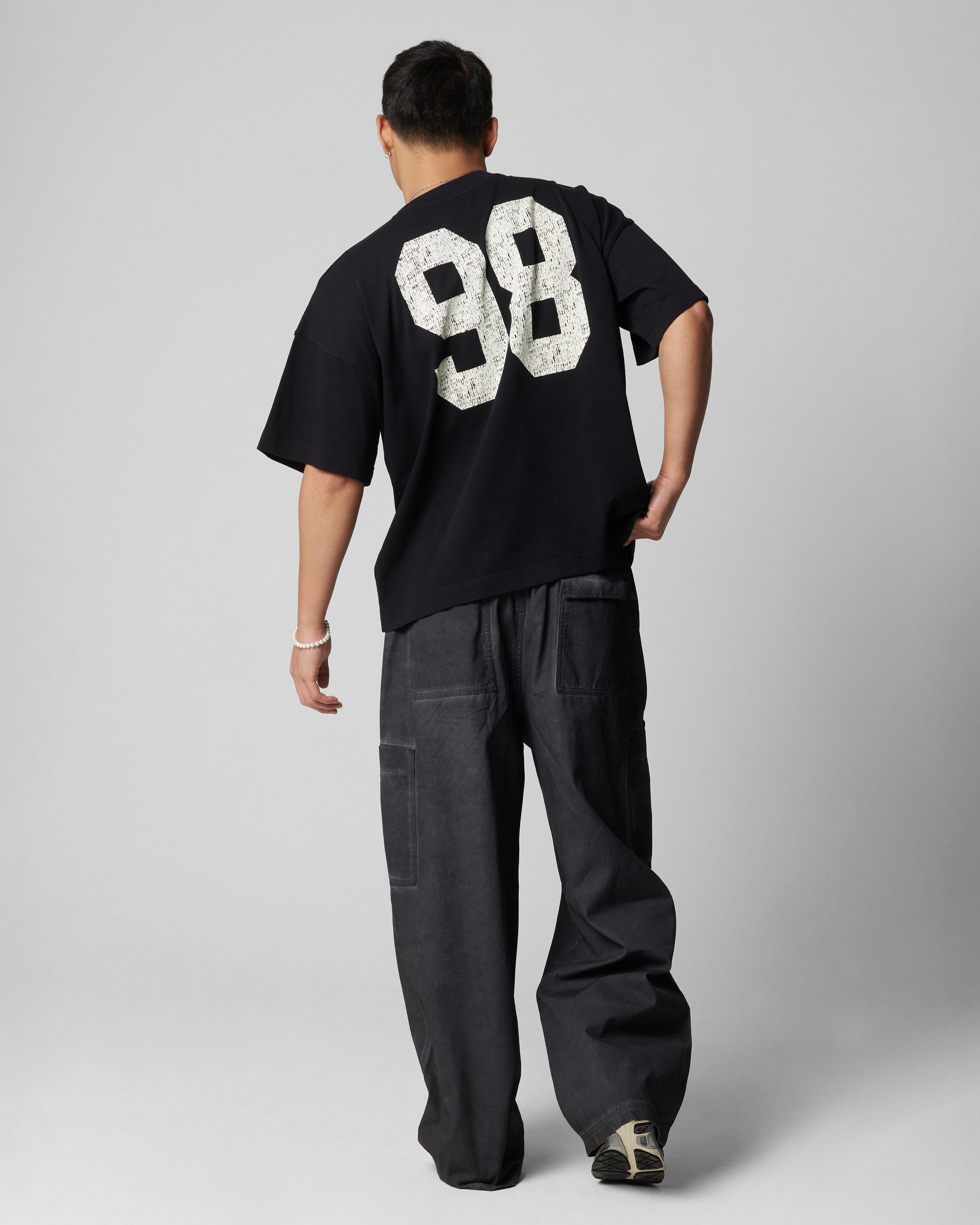 Loiter Human Box T-Shirt Black