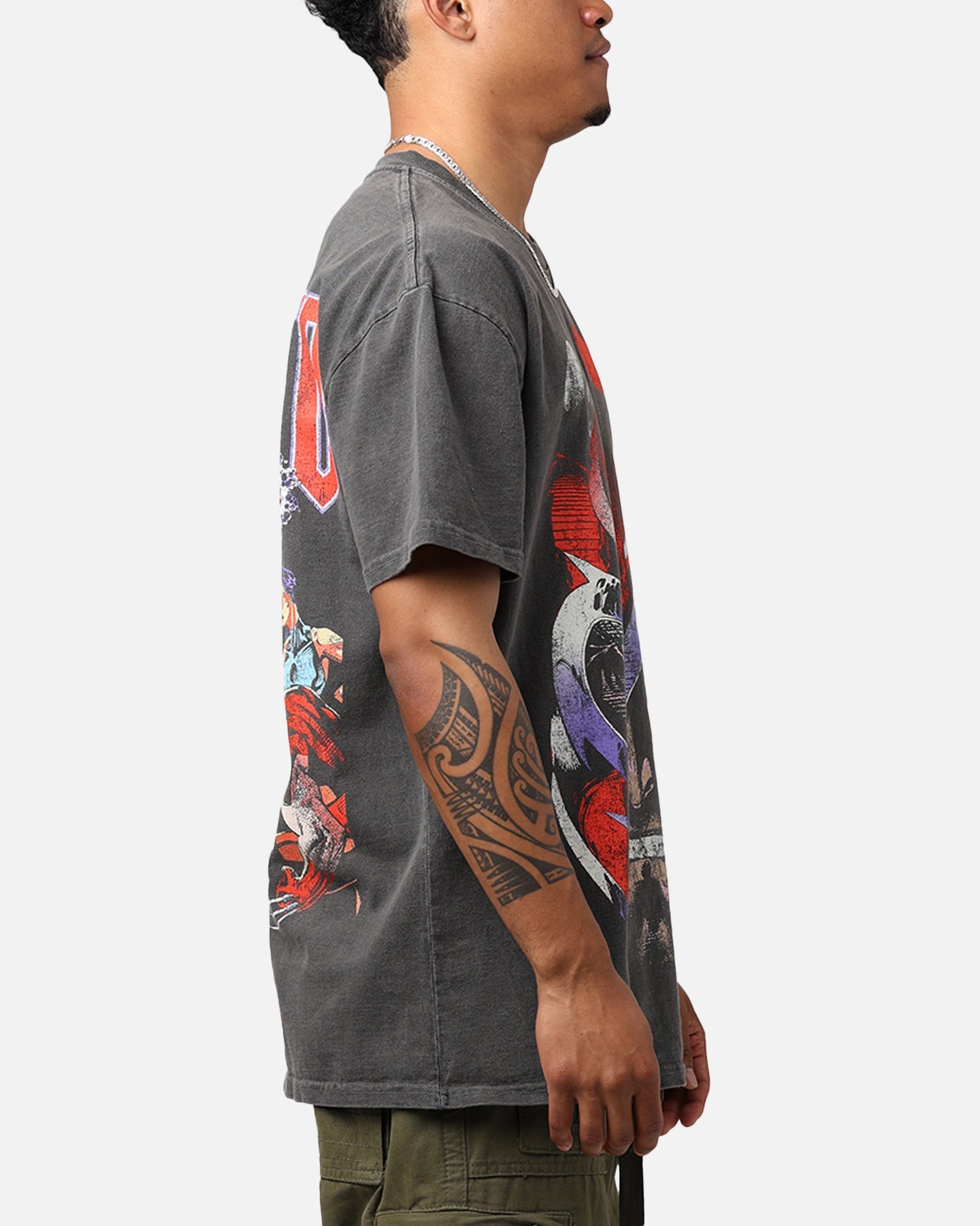 Marvel X-Men Magneto Heavyweight T-Shirt Black Wash