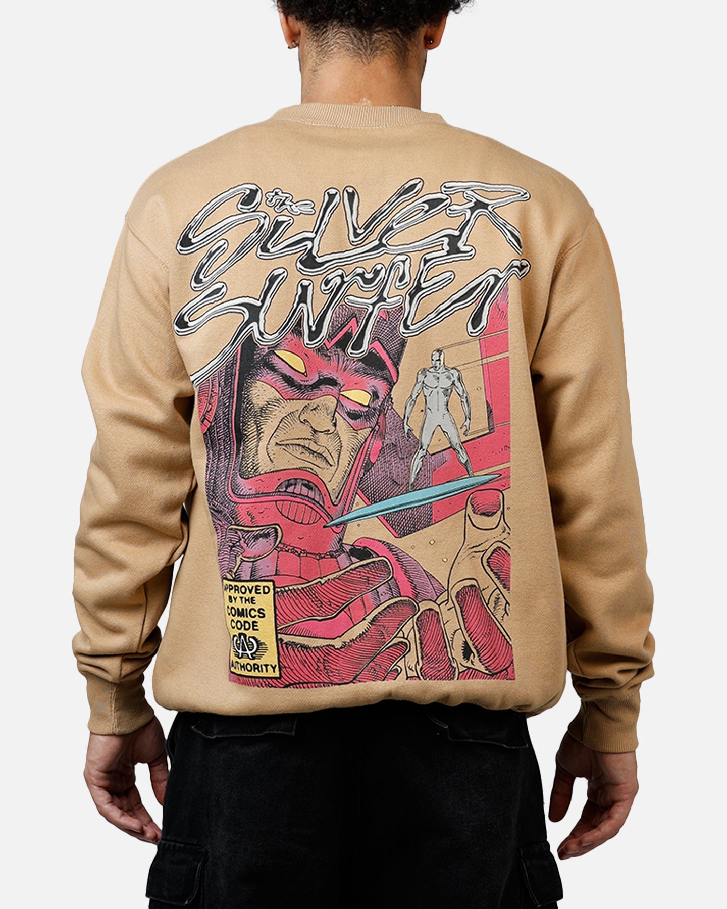 Marvel Silver Surfer Crewneck Sand
