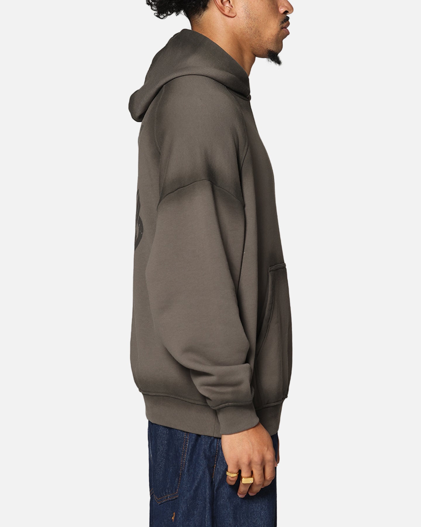 Saint Morta Daggers Premium Hoodie Contrast Brown