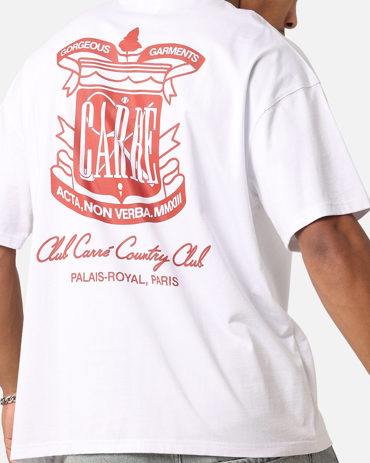 Carre Deeds T-Shirt White