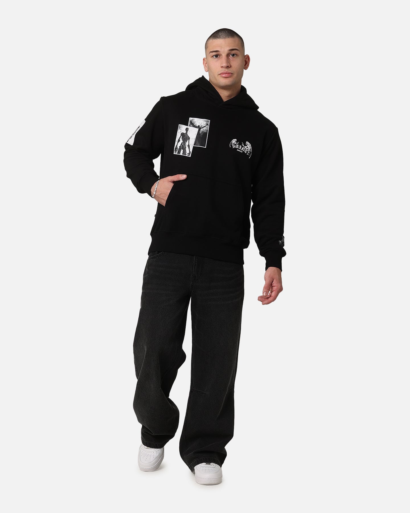 Saint Morta Apocalypse Hoodie Black