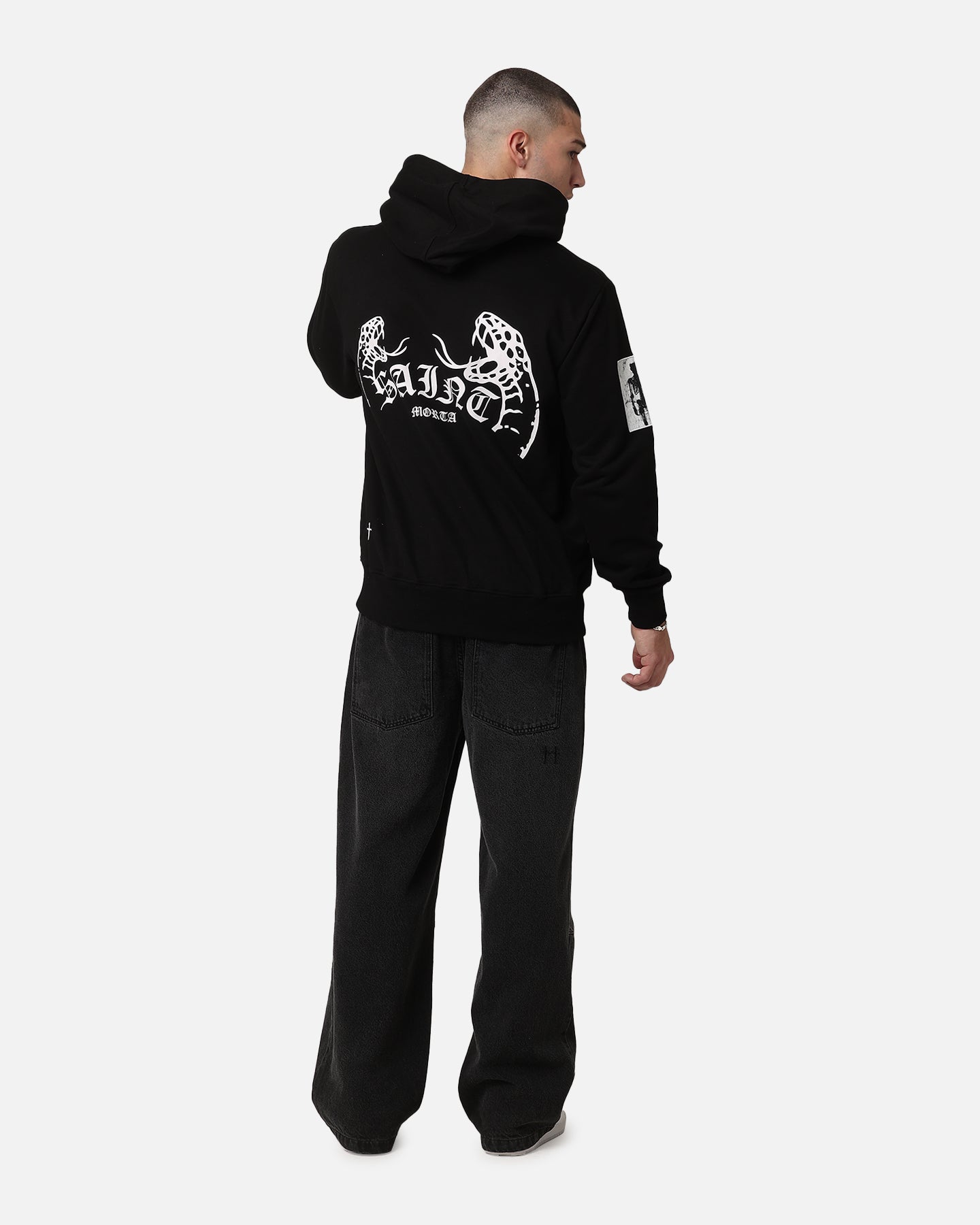 Saint Morta Apocalypse Hoodie Black