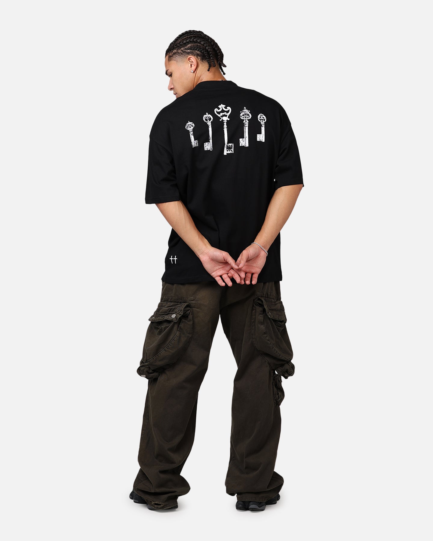 Saint Morta Skeleton Keys T-Shirt Black