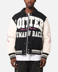 Loiter Vice City Varsity Jacket Black
