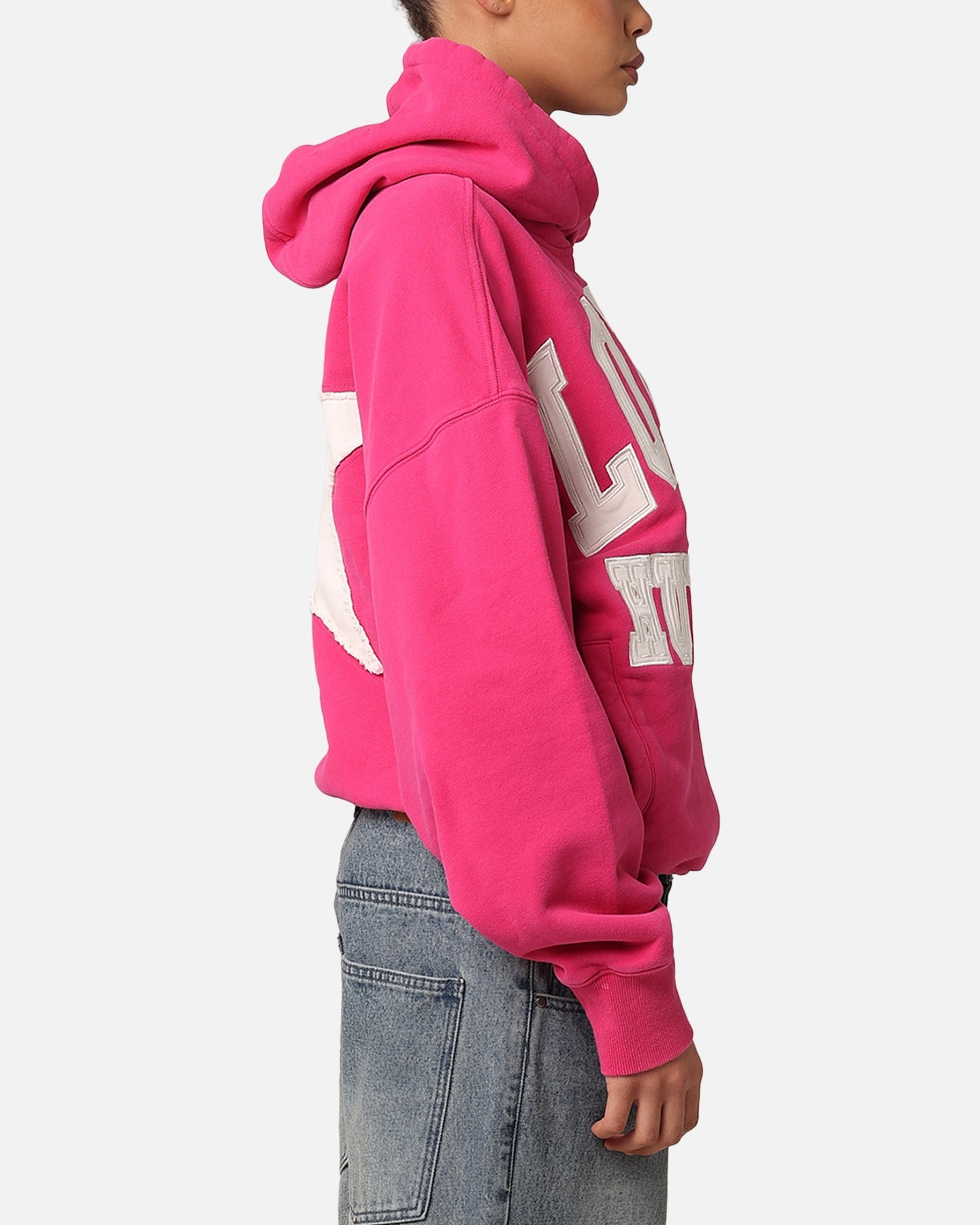Loiter College Dropout Hoodie Pink