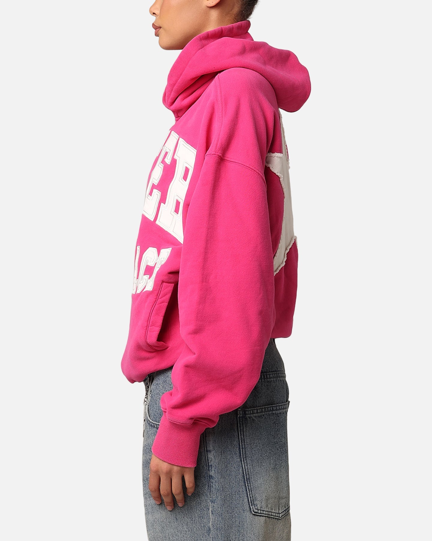 Loiter College Dropout Hoodie Pink