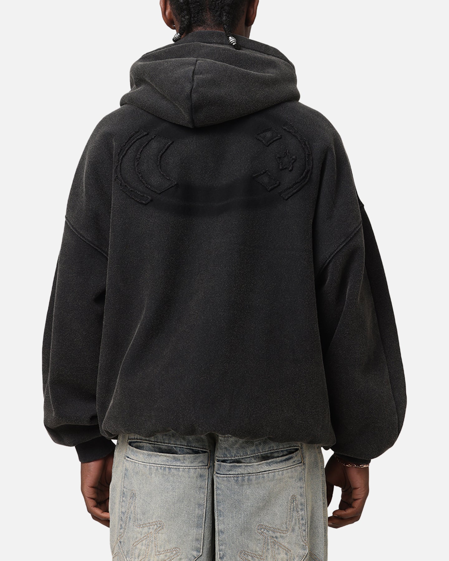 Carre Con-Star Hoodie Washed Black