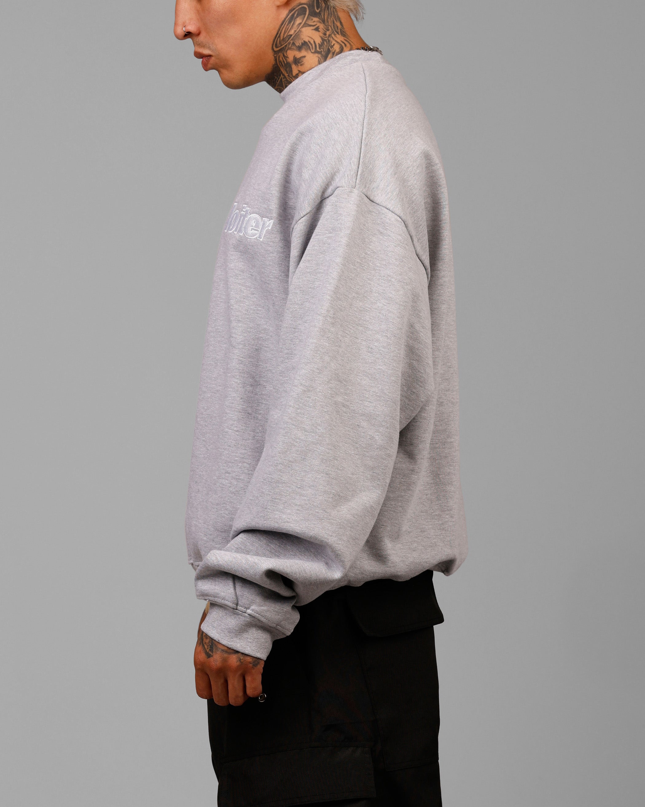 Loiter Freeway Crewneck Grey Marle