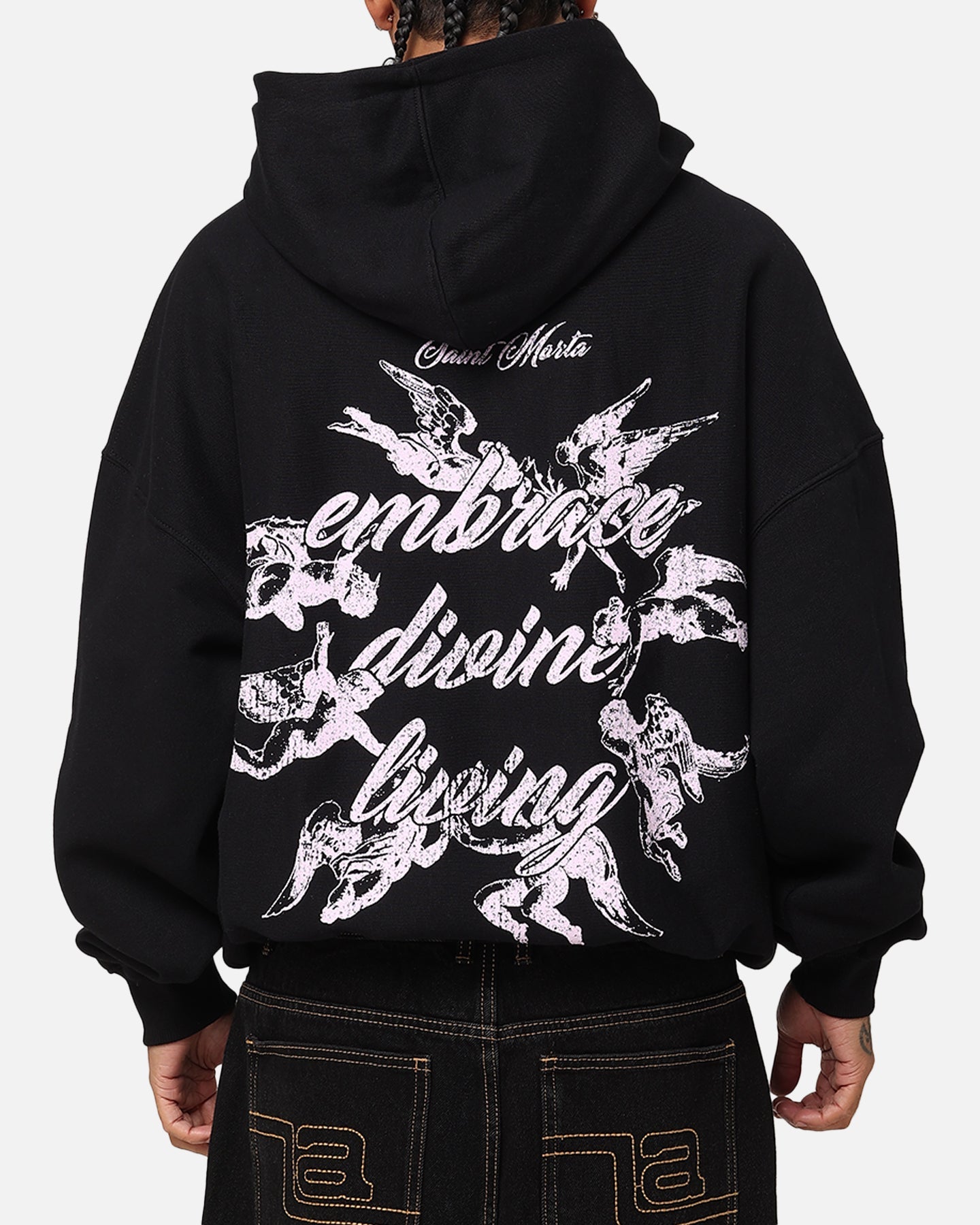 Saint Morta Divine Living Hoodie Black