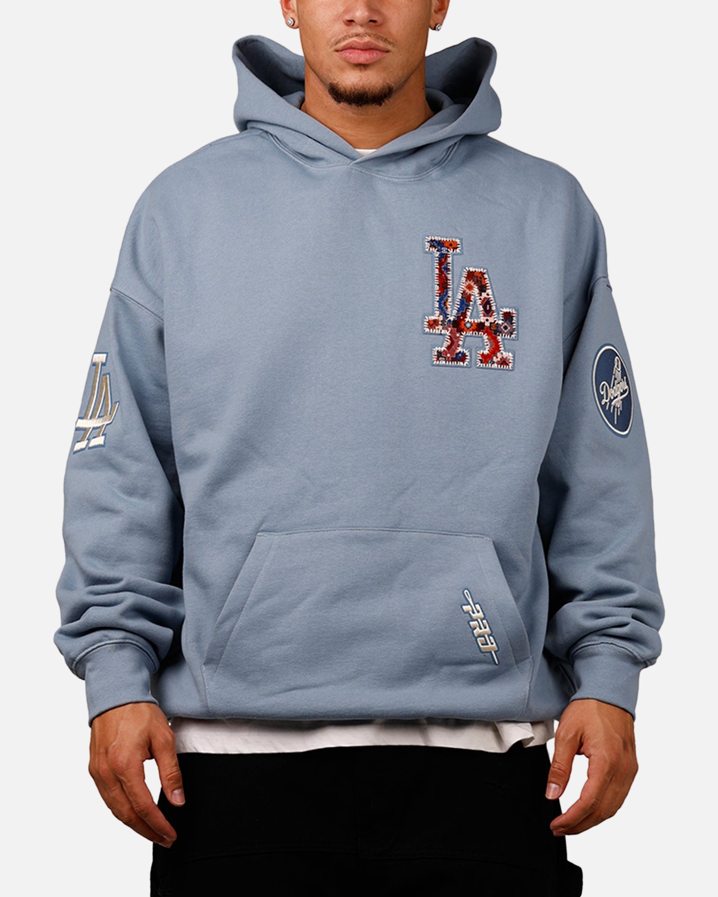 Pro Standard Los Angeles Dodgers 'Dodgers Tapestry' Hoodie Blue