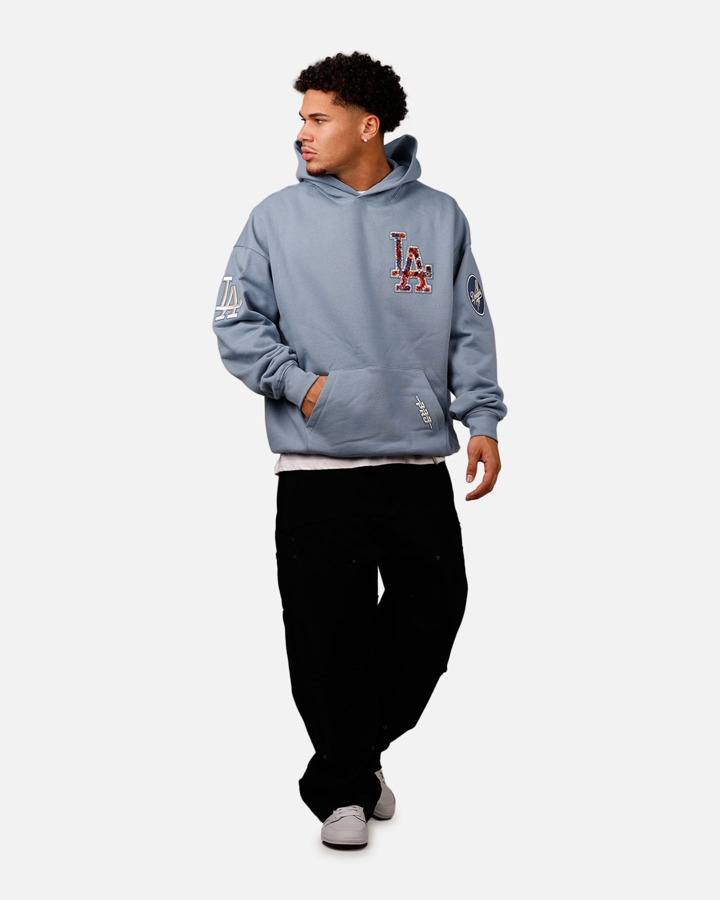 Pro Standard Los Angeles Dodgers 'Dodgers Tapestry' Hoodie Blue