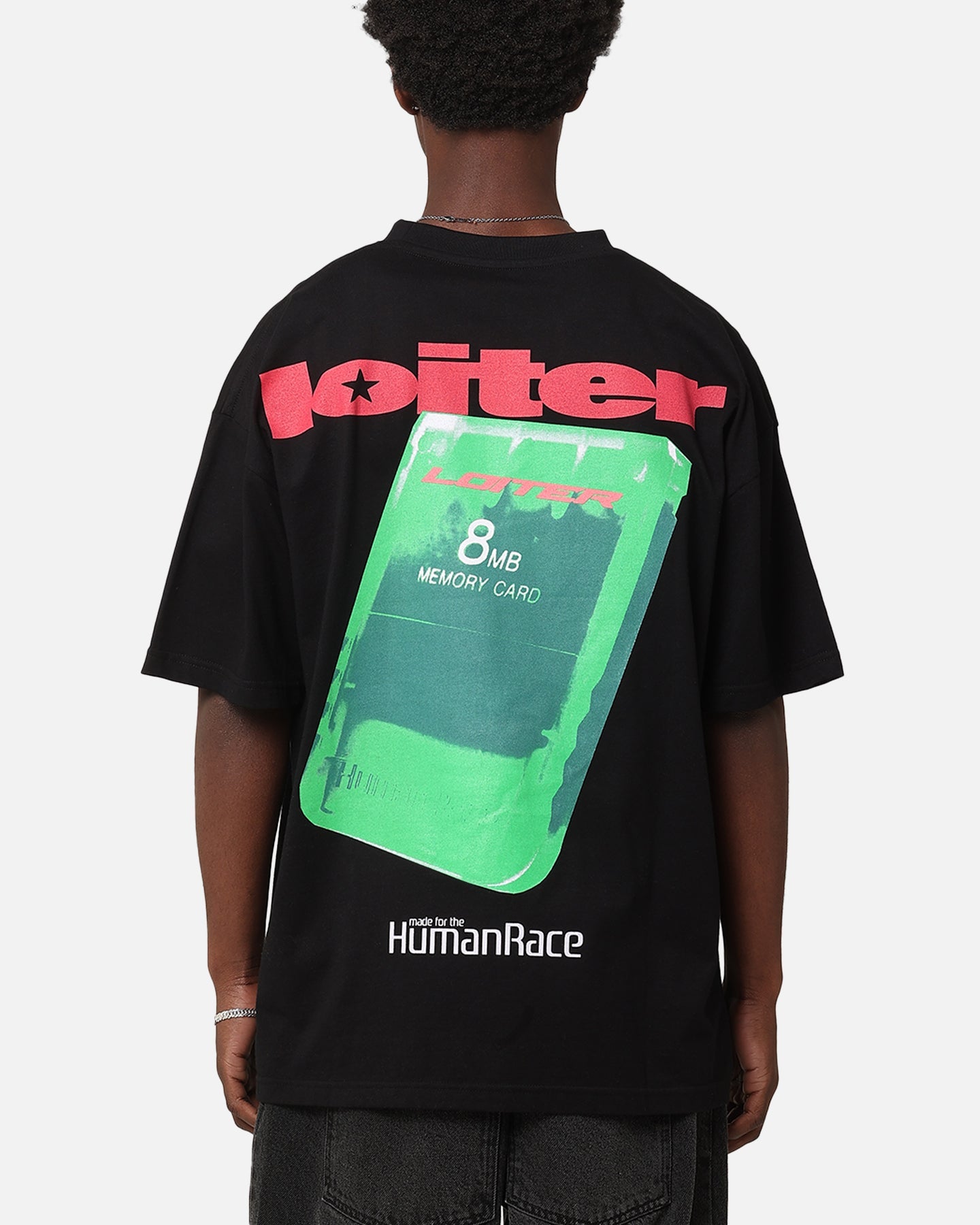 Loiter Core Memory T-Shirt Black